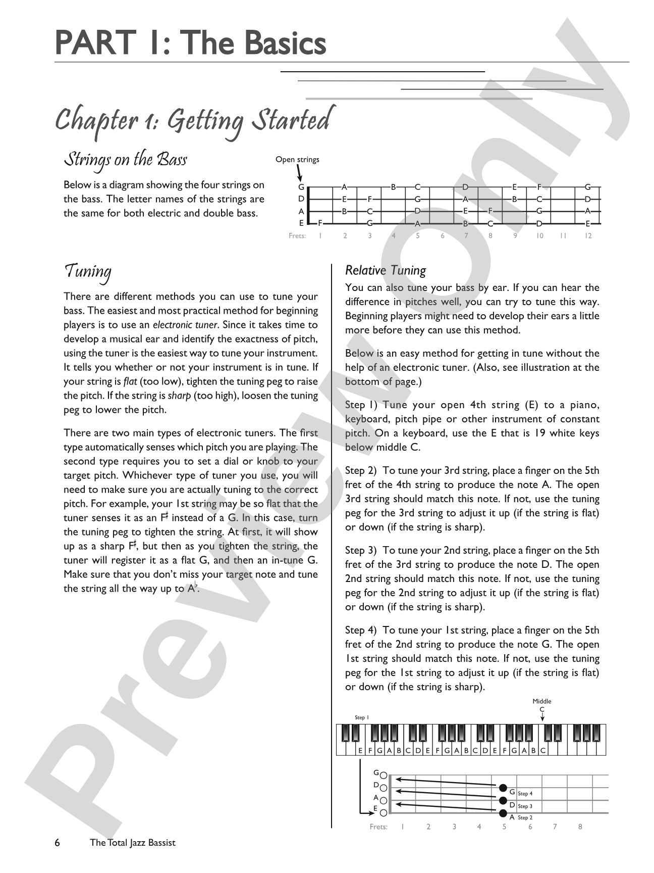 The Total Jazz Bassist: A Fun and Comprehensive Overview of Jazz Bass Playing