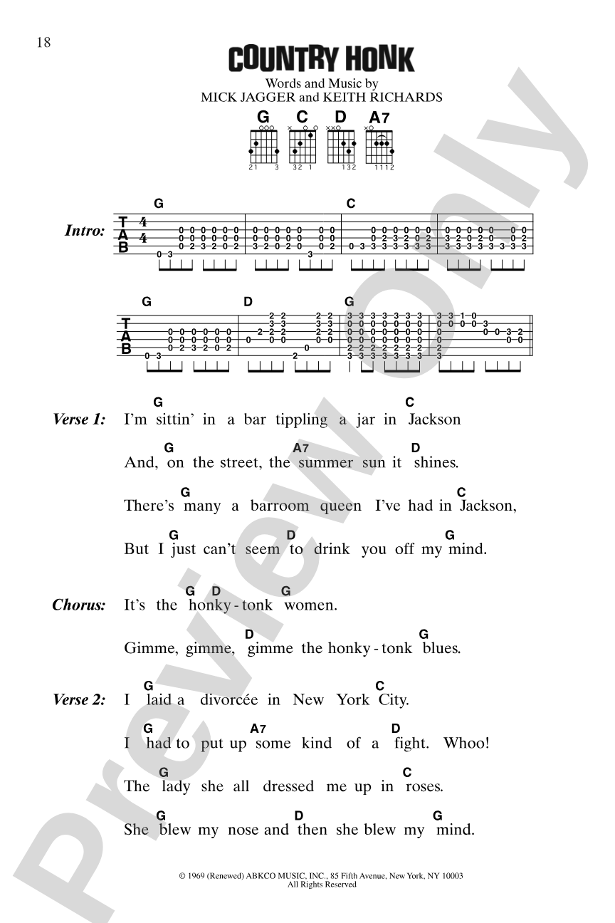 The Rolling Stones: Lyric & Chord Songbook