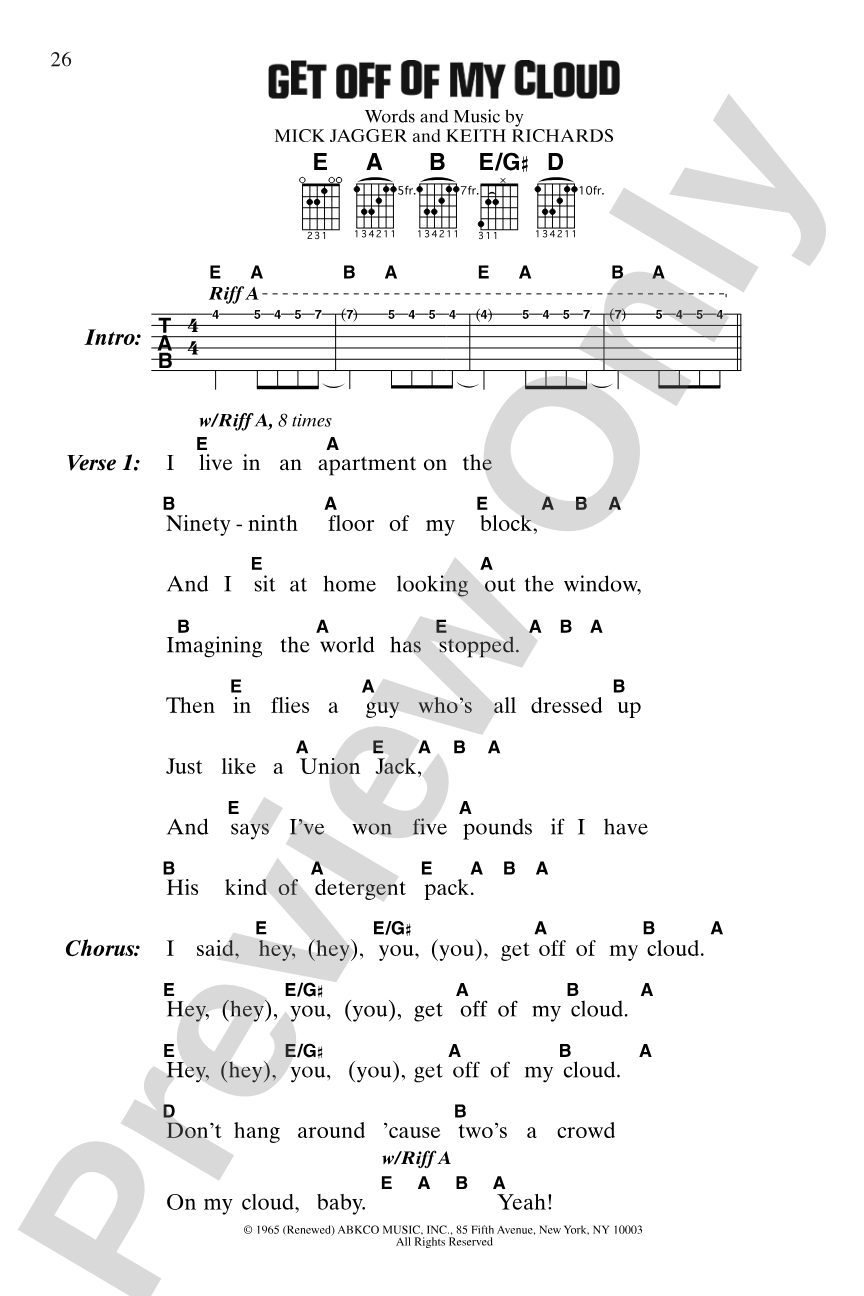 The Rolling Stones: Lyric & Chord Songbook