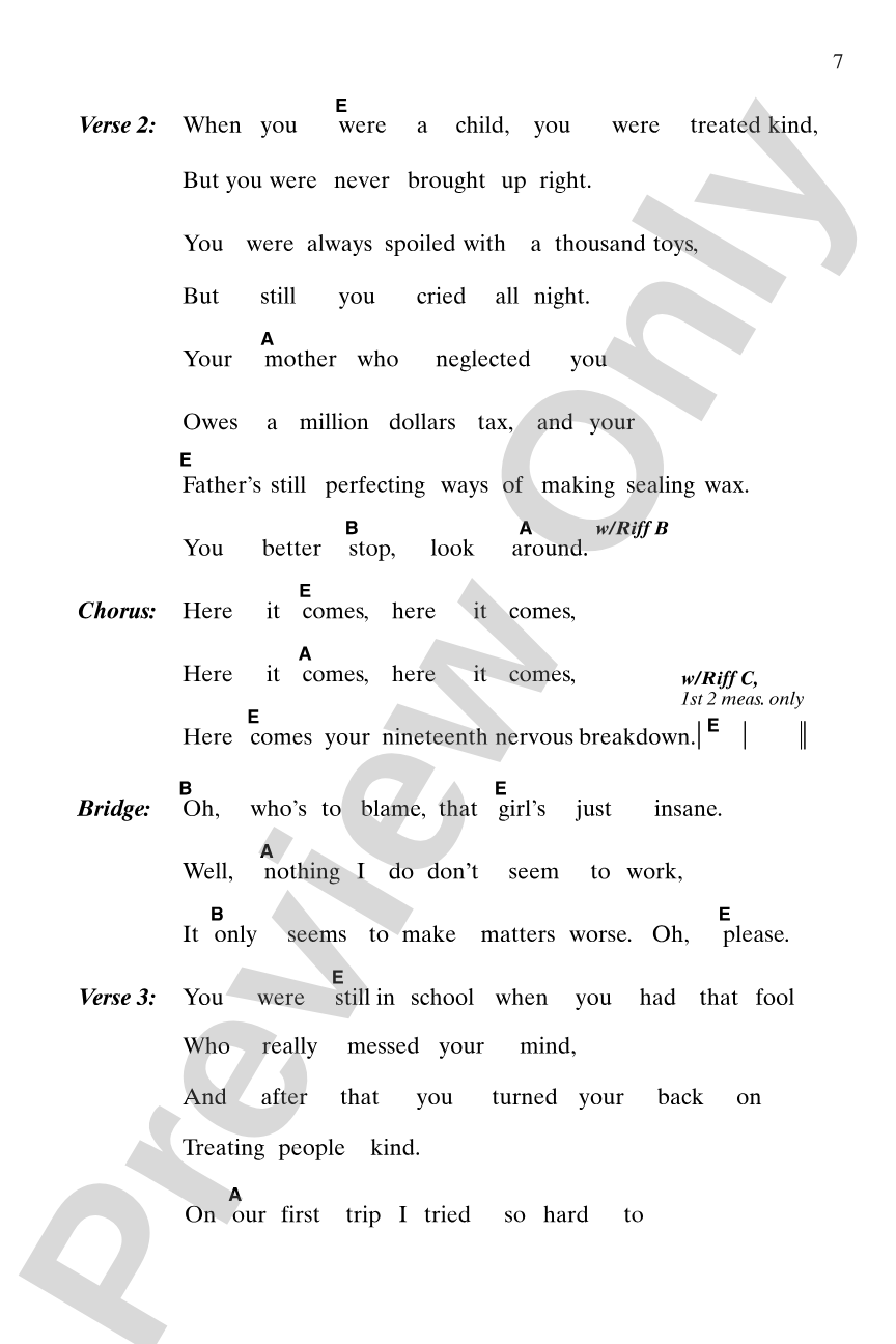 The Rolling Stones: Lyric & Chord Songbook