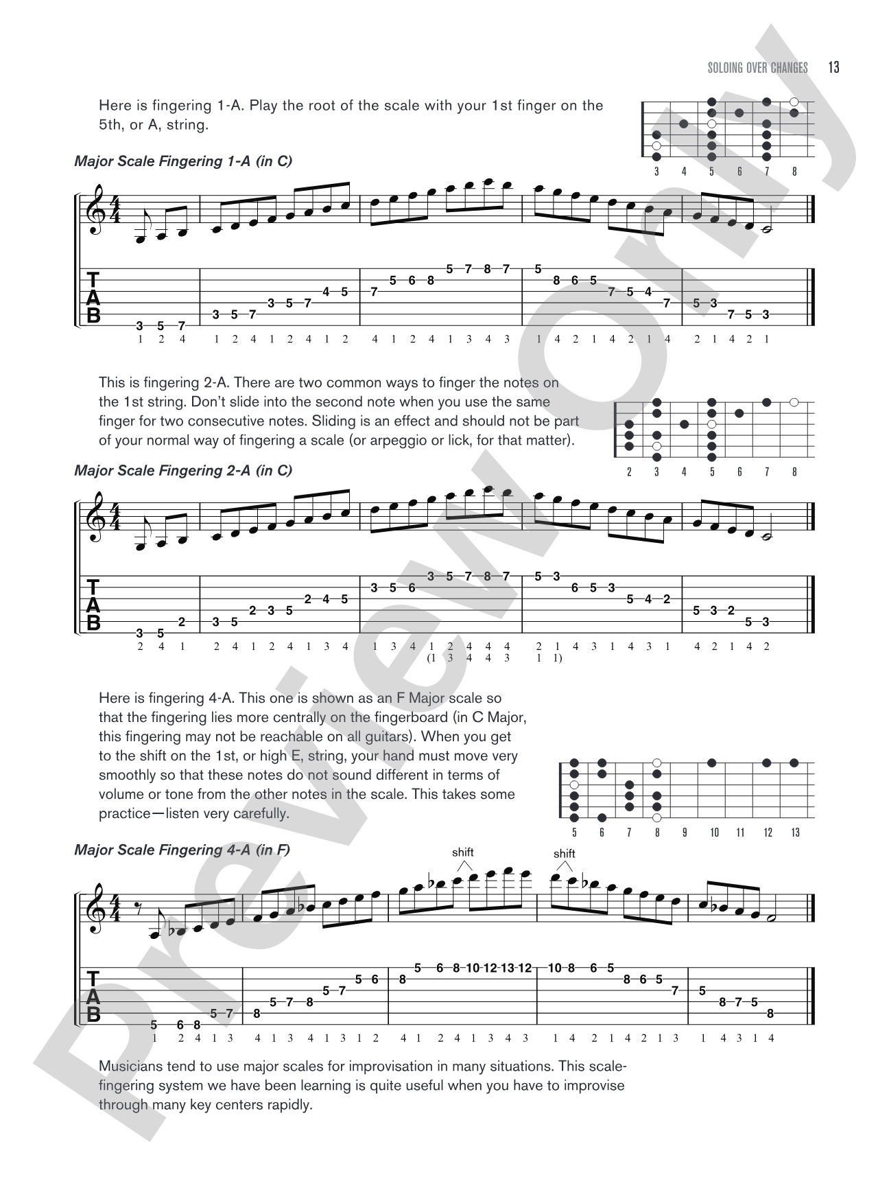 Soloing over Changes: The Ultimate Guide to Improvising with Scales over Chords on the Guitar
