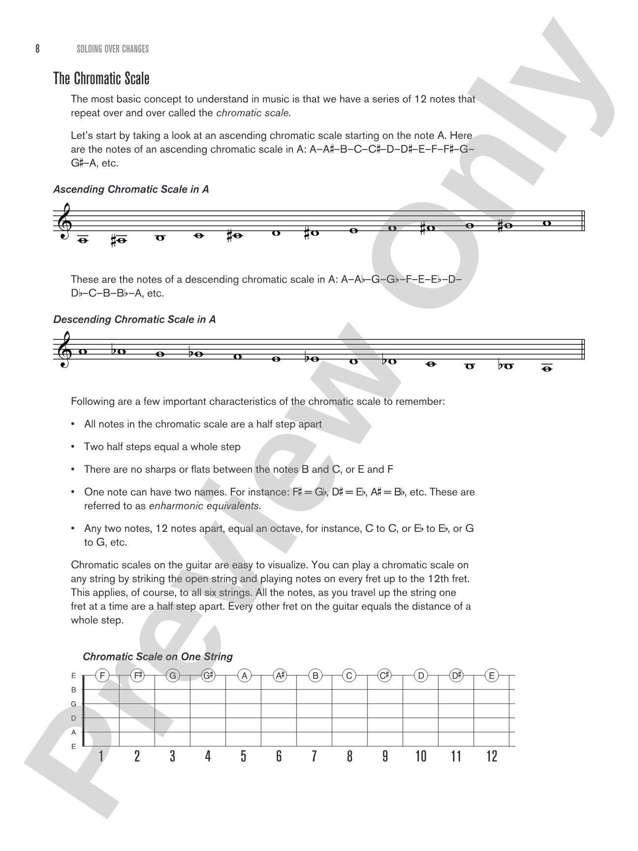Soloing over Changes: The Ultimate Guide to Improvising with Scales over Chords on the Guitar