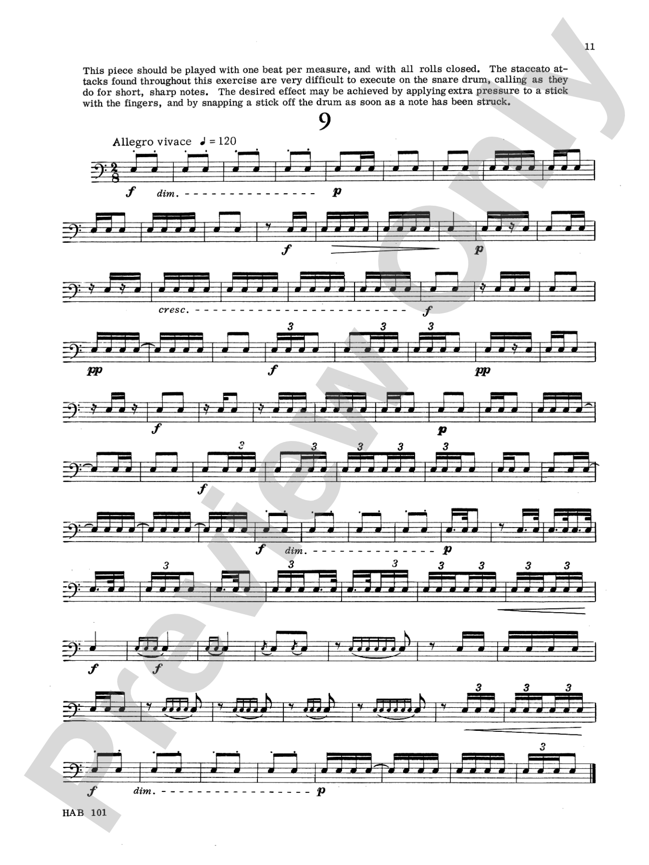 Portraits in Rhythm: 50 Studies for Snare Drum
