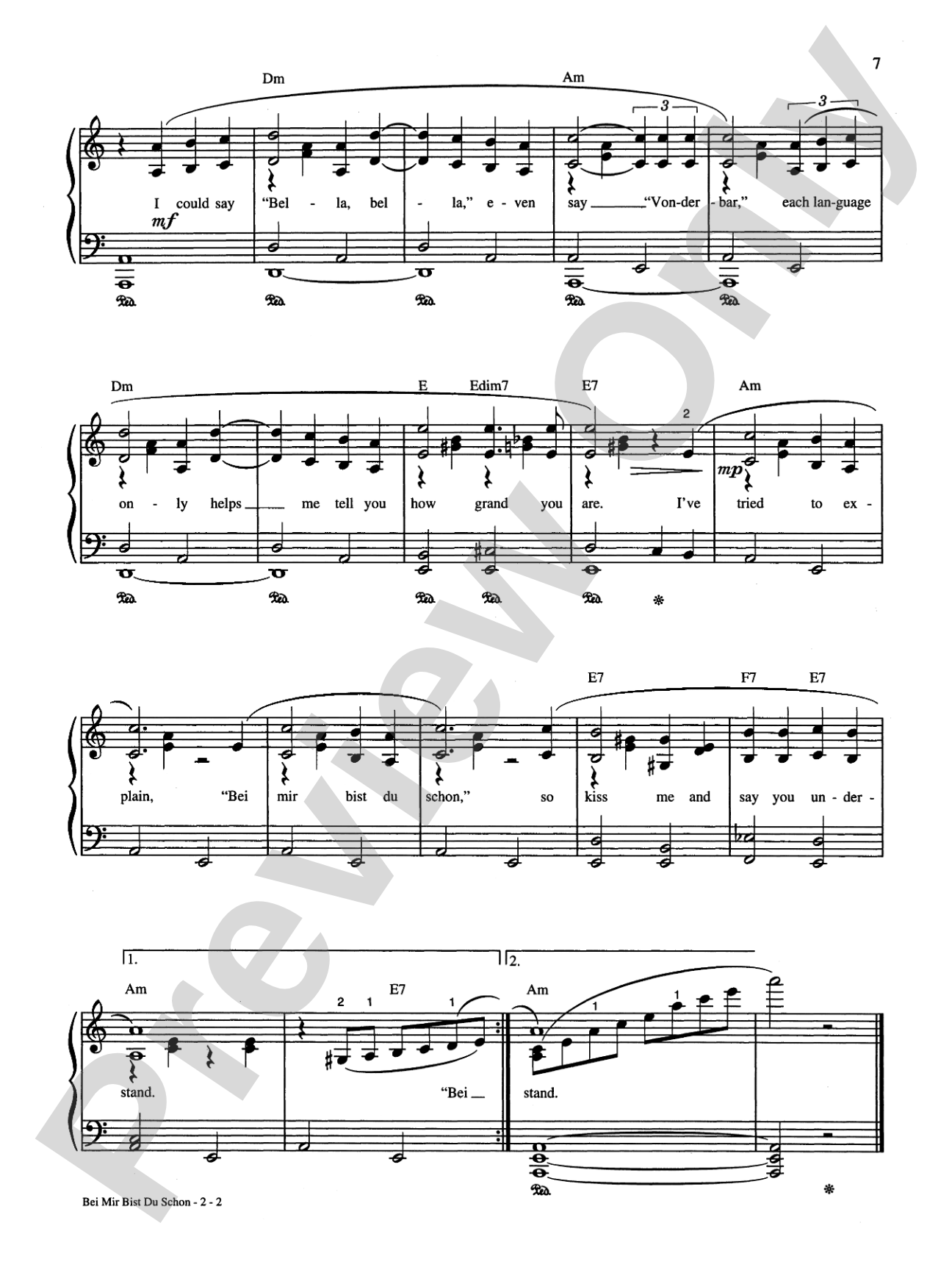 Hava Nagila Plus 12 Celebrated Jewish Songs: Piano