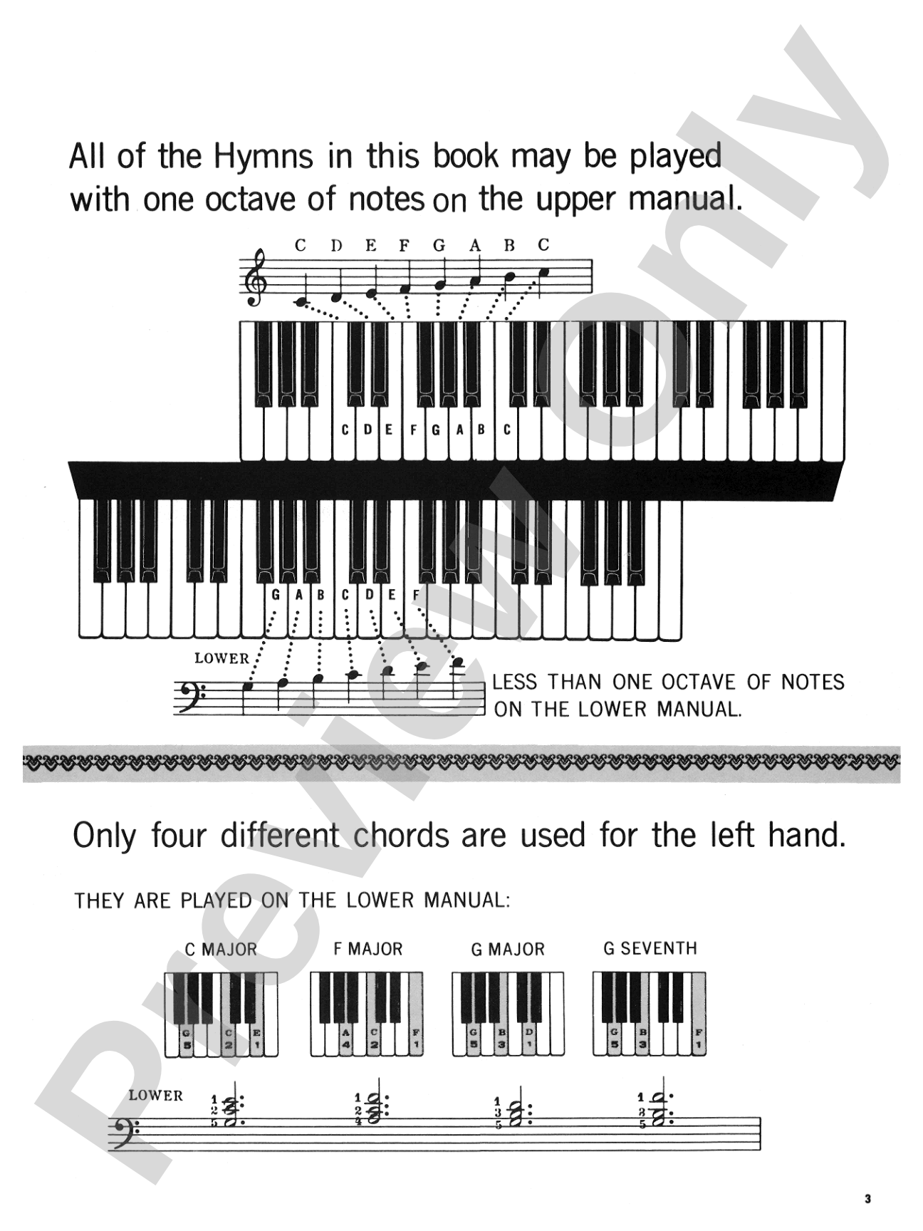 Easiest Organ Hymn Book: Organ