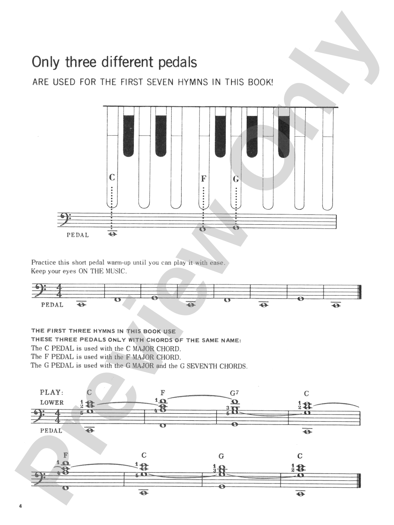 Easiest Organ Hymn Book: Organ