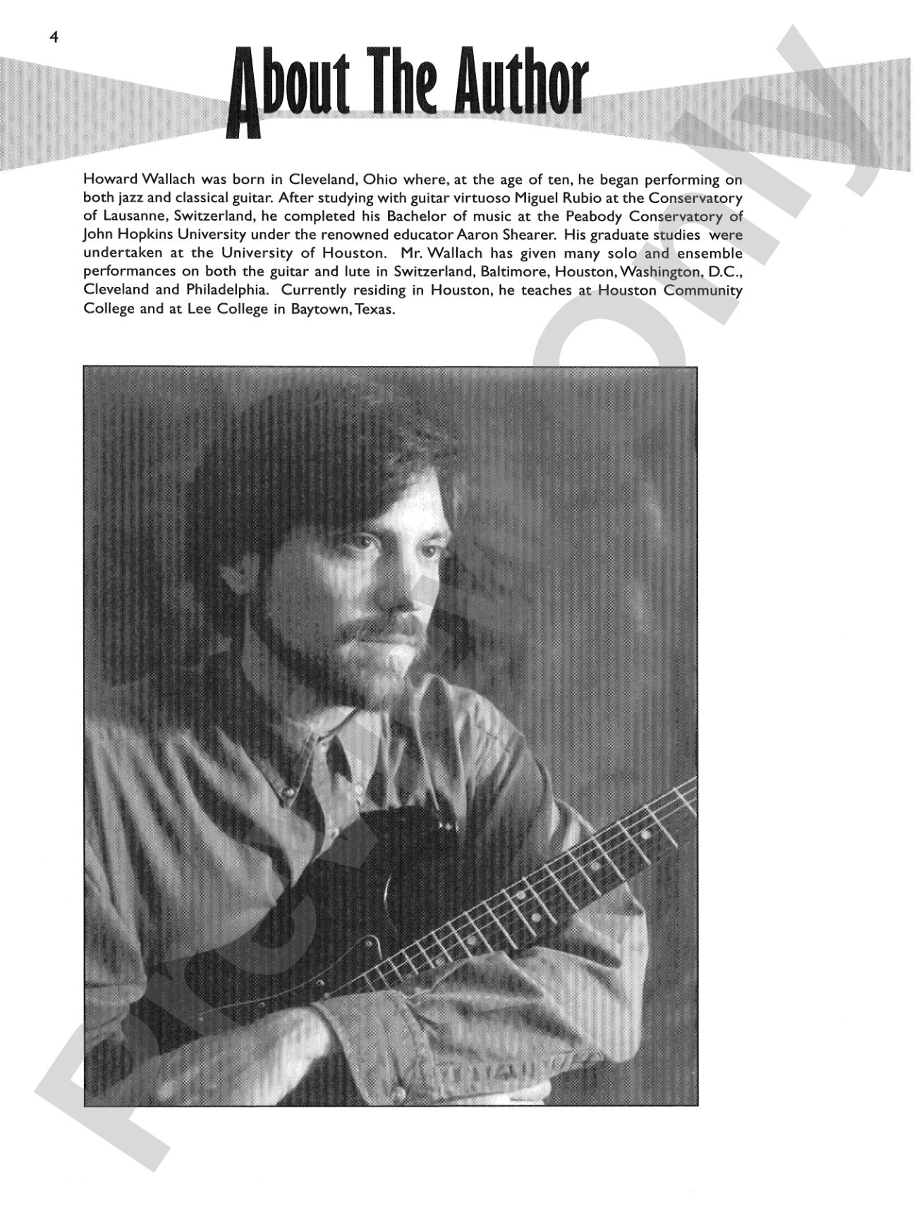 Guitar Chord Progression Encyclopedia: Includes Hundreds of Chords and Chord Progressions in All Styles in All Twelve Keys