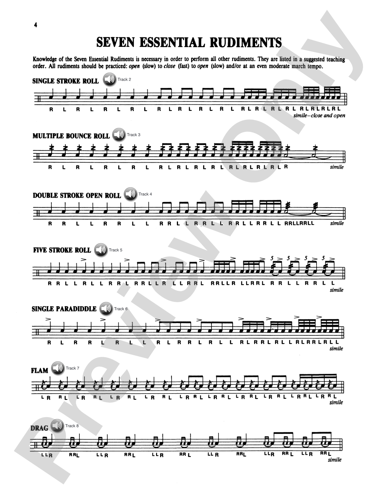 International Drum Rudiments