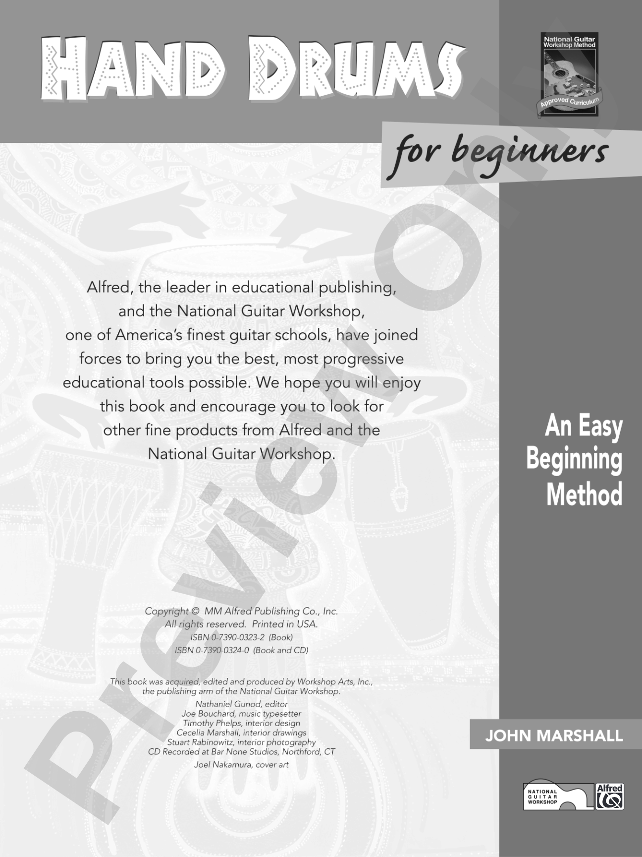 Hand Drums for Beginners: An Easy Beginning Method