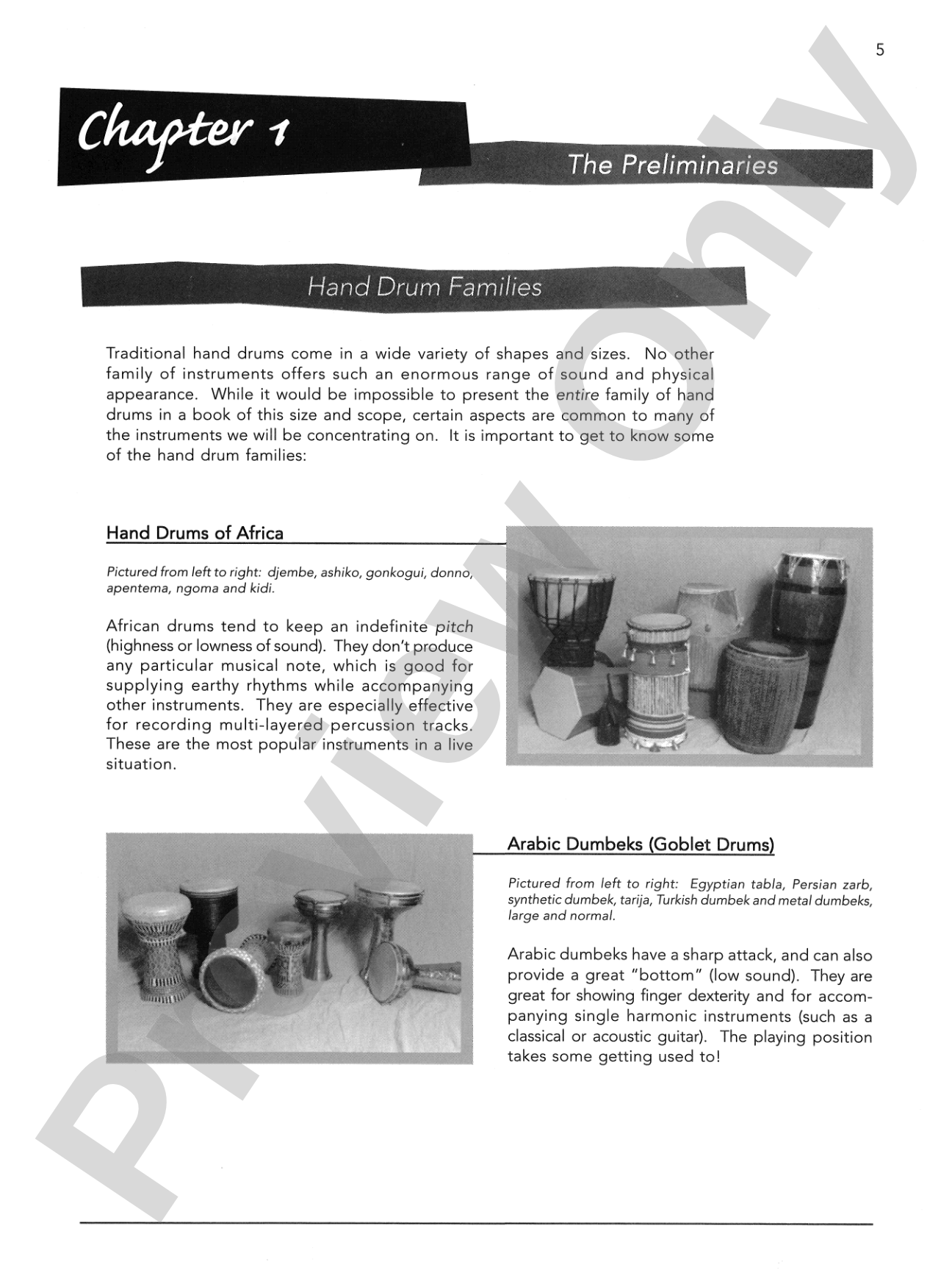 Hand Drums for Beginners: An Easy Beginning Method