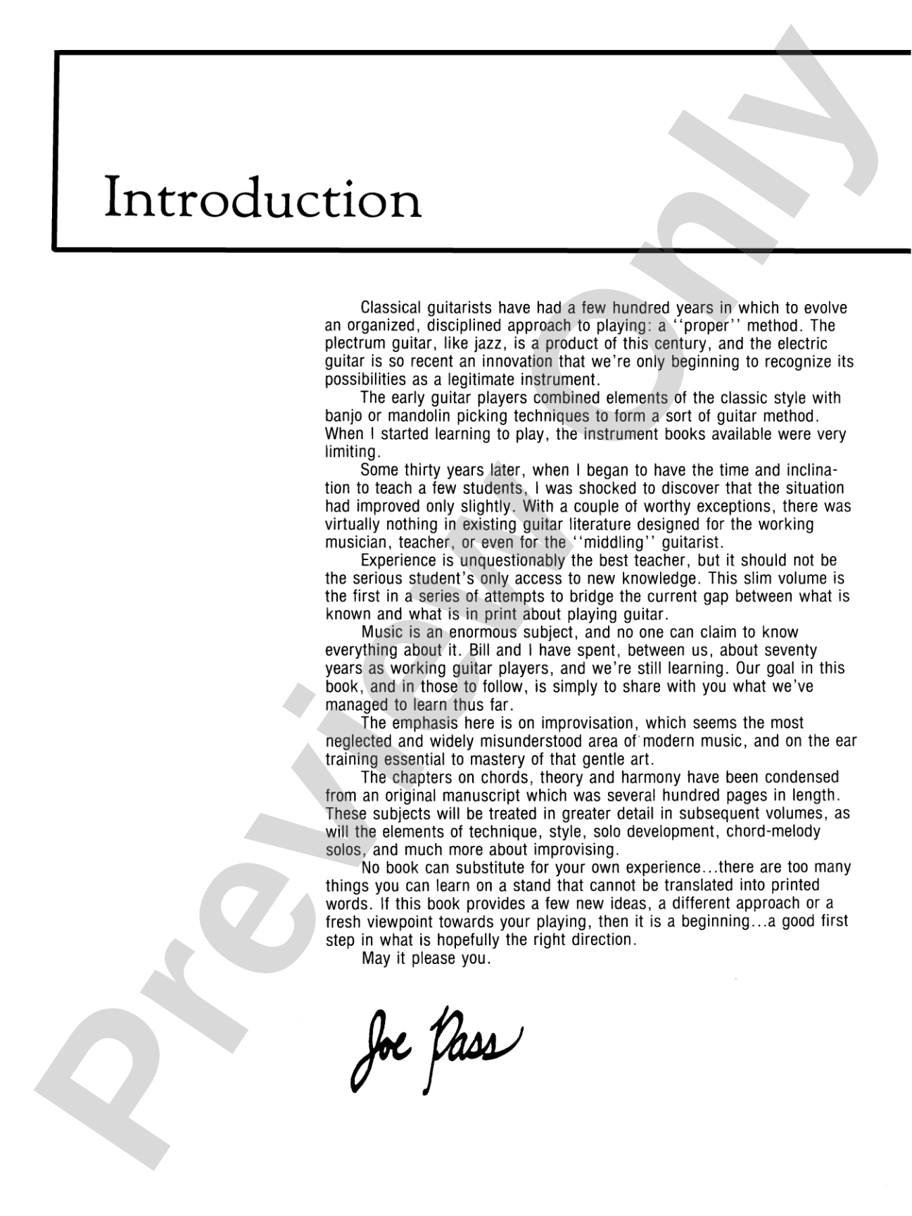 Joe Pass Guitar Style: Learn the Sound of Modern Harmony & Melody