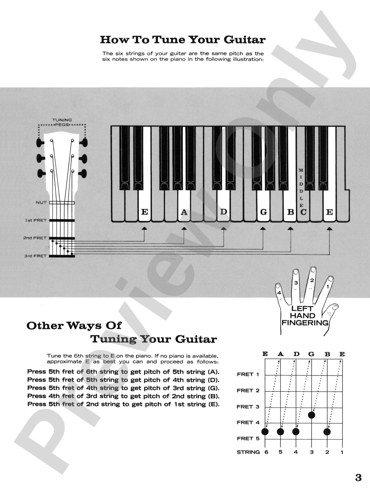 Guitar Chord Dictionary: A Fact-Filled Reference Book That Allows You to Quickly Look Up Chords in All Positions