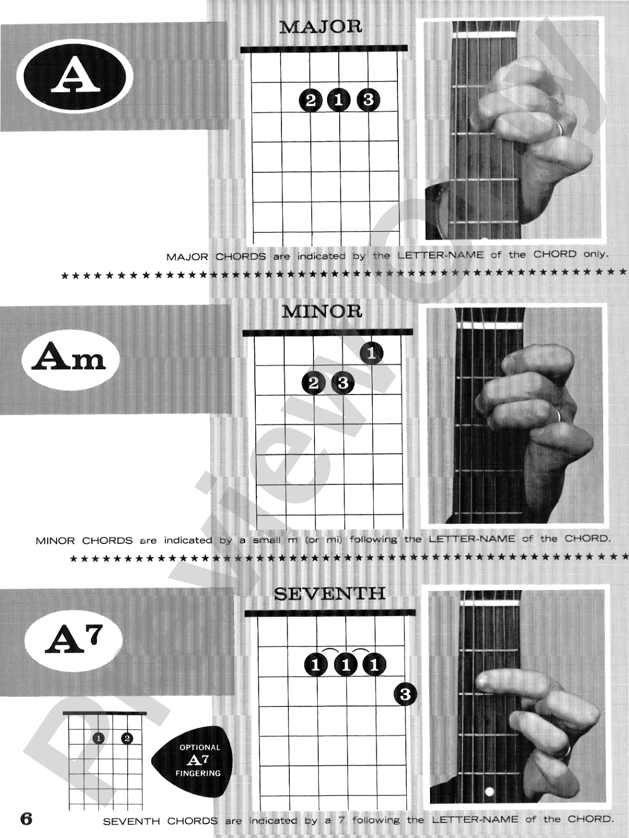 Guitar Chord Dictionary: A Fact-Filled Reference Book That Allows You to Quickly Look Up Chords in All Positions