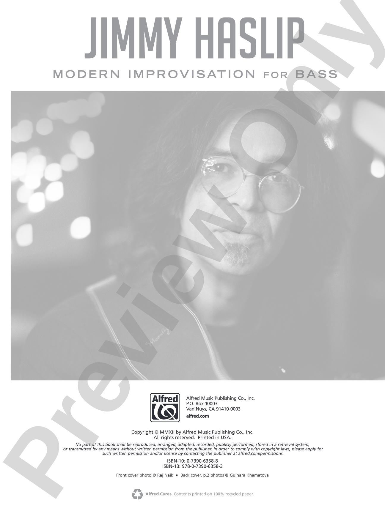 Jimmy Haslip: Modern Improvisation for Bass