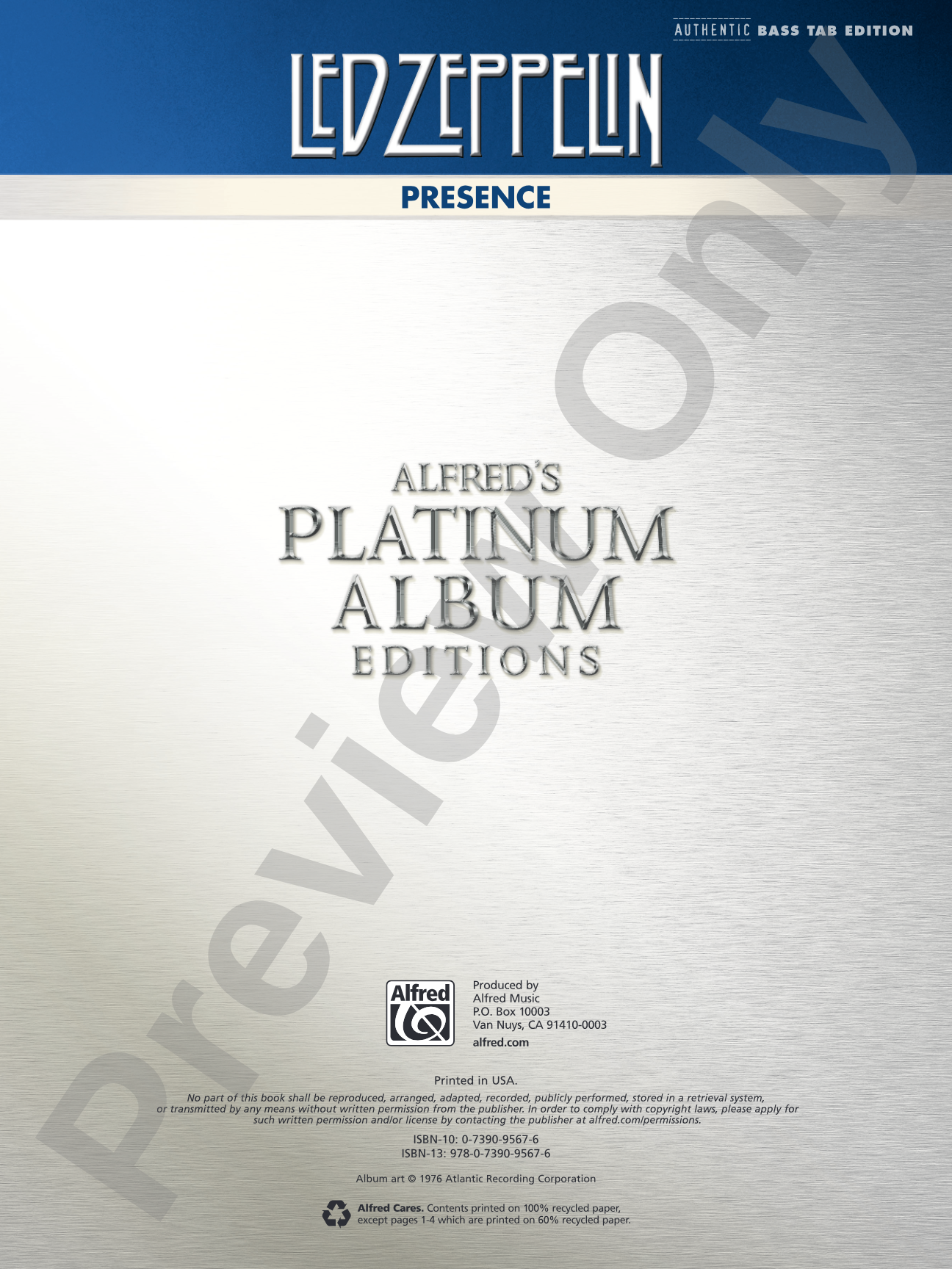 Led Zeppelin: Presence Platinum Album Edition