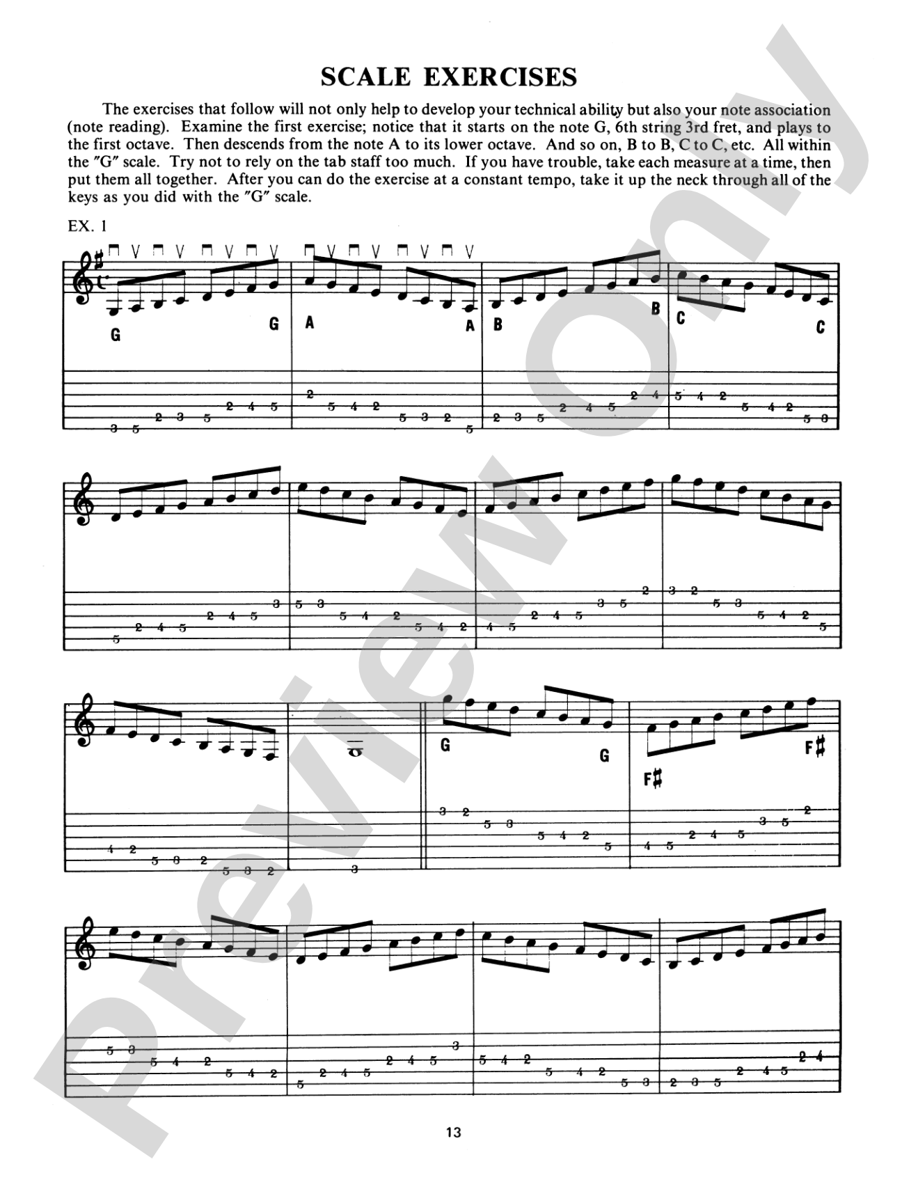 Guitar Technique: An Expanded Study for Developing Dexterity and a Solid Musical Foundation