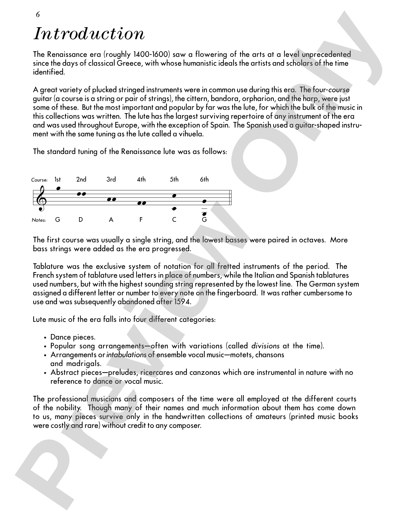 Renaissance for Guitar: Masters in TAB: Easy to Intermediate Lute Solos Transcribed for Guitar: Solo Guitar