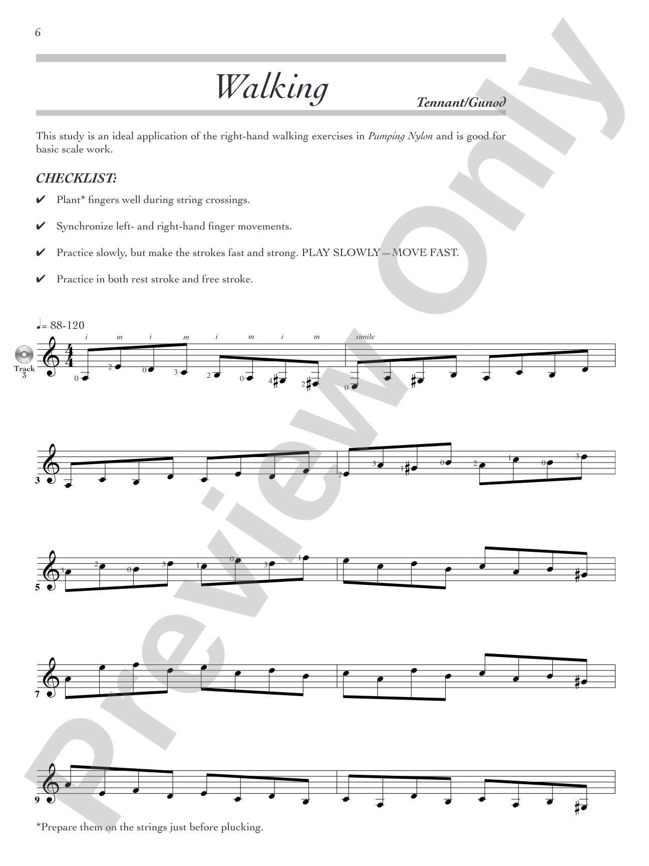 Pumping Nylon: Easy to Early Intermediate Repertoire: Supplemental Repertoire for the Best-Selling Classical Guitarist's Technique Handbook
