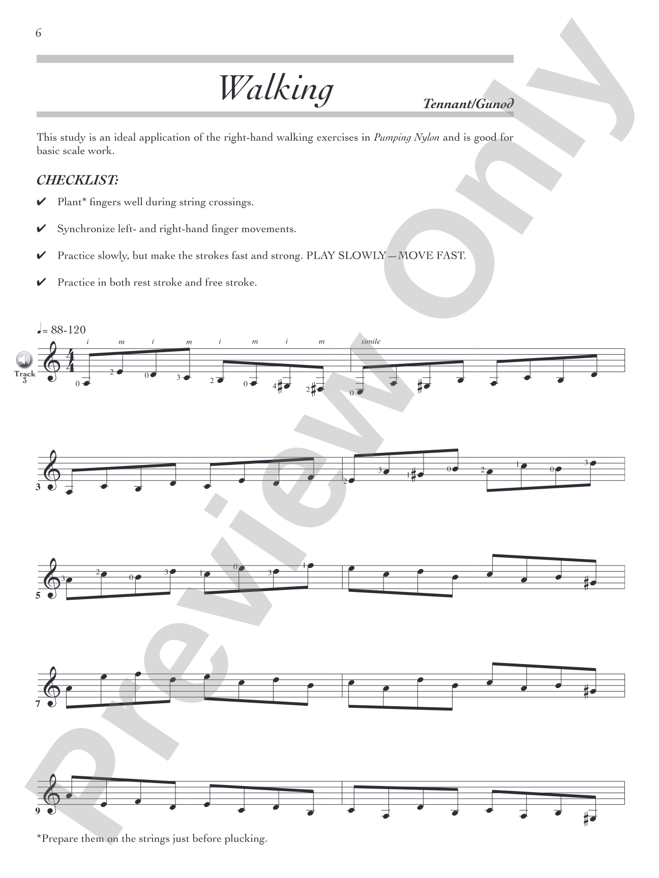 Pumping Nylon: Easy to Early Intermediate Repertoire: Supplemental Repertoire for the Best-Selling Classical Guitarist's Technique Handbook
