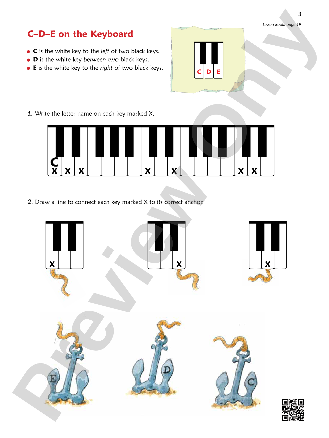 Premier Piano Course, Notespeller 1A: Piano