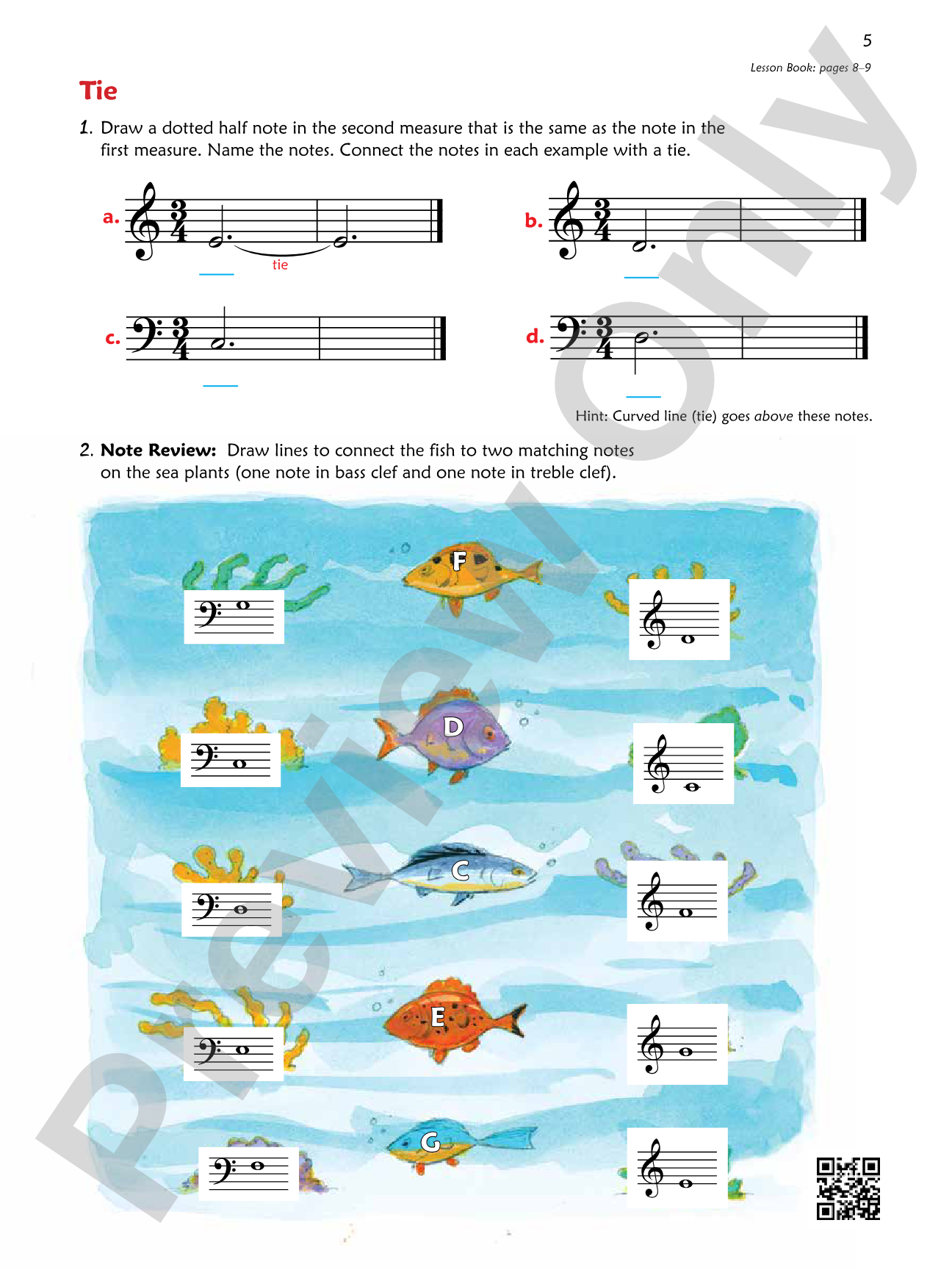 Premier Piano Course, Notespeller 1B: Piano