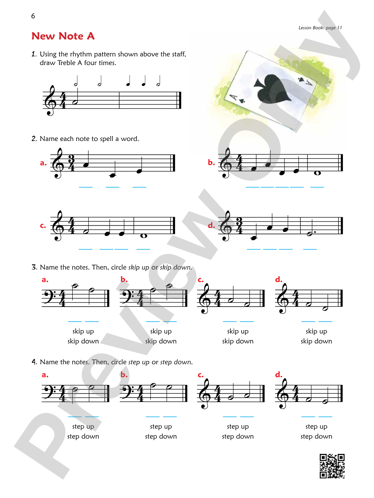 Premier Piano Course, Notespeller 1B: Piano