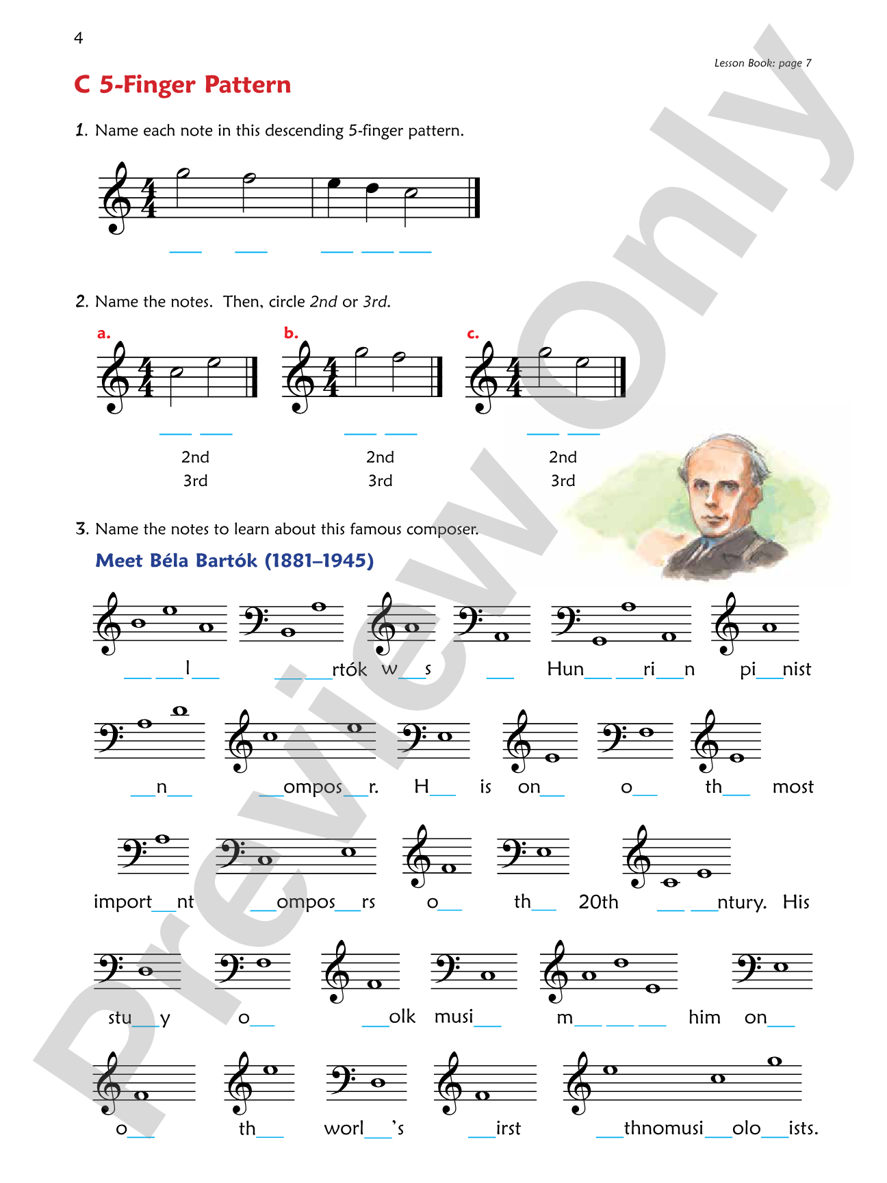Premier Piano Course, Notespeller 2A: Piano