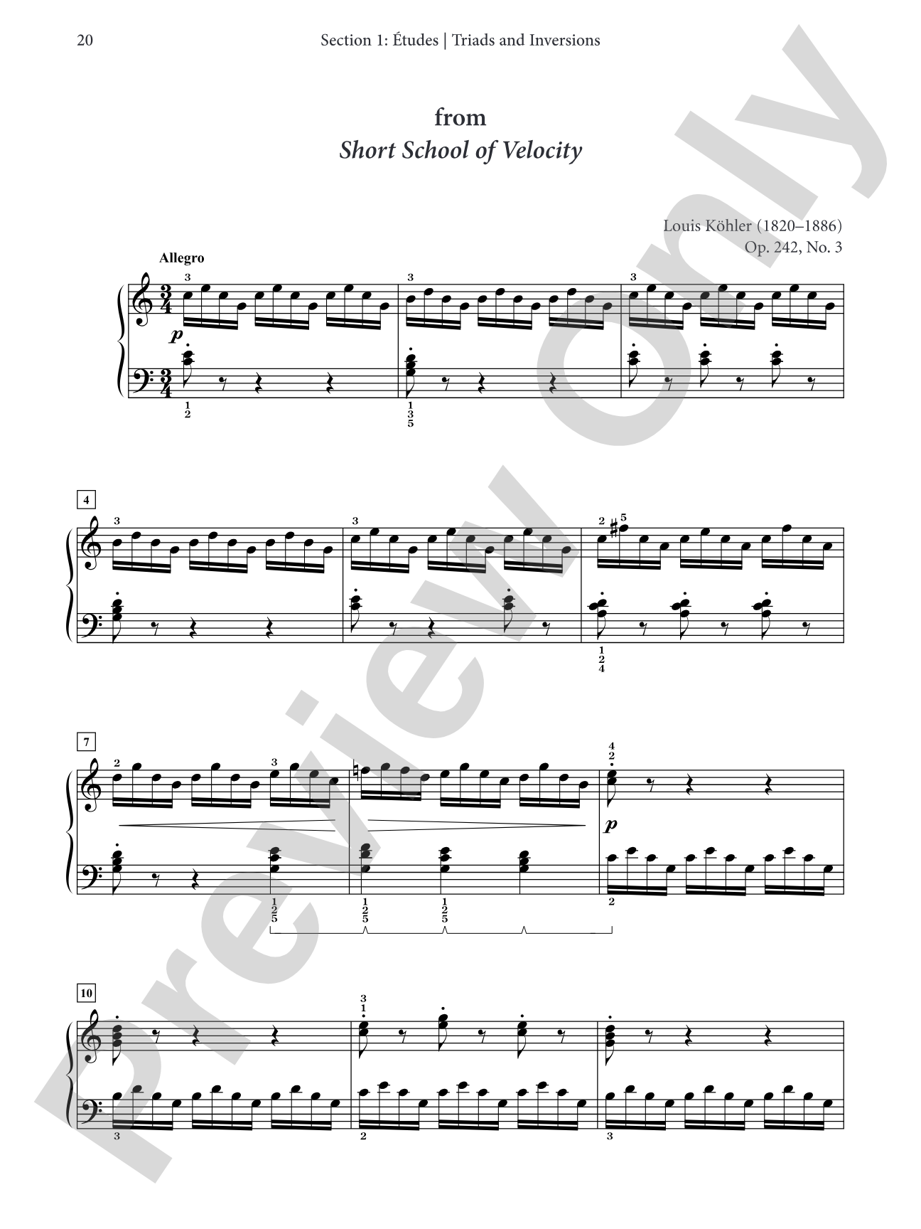 Piano Studies for Technical Development, Volume 2: A Comprehensive Anthology of Études, Exercises, Scales, Arpeggios, and Cadences