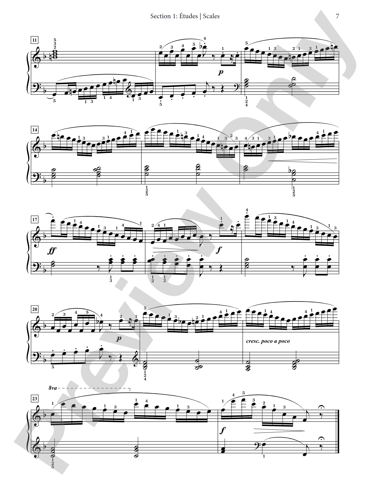 Piano Studies for Technical Development, Volume 2: A Comprehensive Anthology of Études, Exercises, Scales, Arpeggios, and Cadences