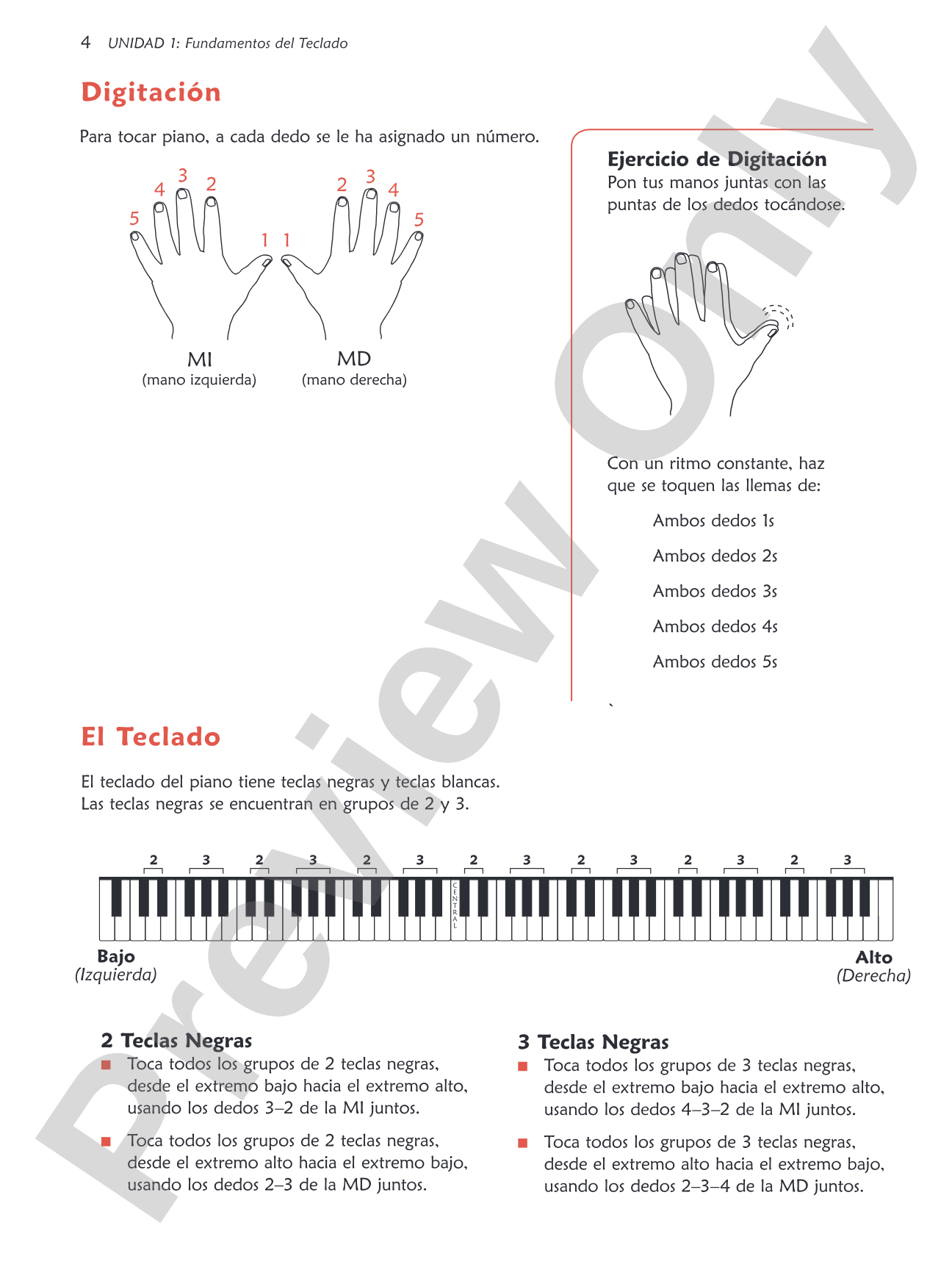 Premier Piano Express: Spanish Edition, Libro 1: An All-In-One Accelerated Course: Piano