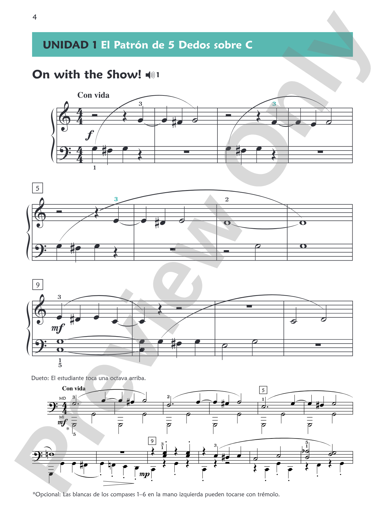 Premier Piano Express: Spanish Edition, Libro 2: An All-In-One Accelerated Course: Piano