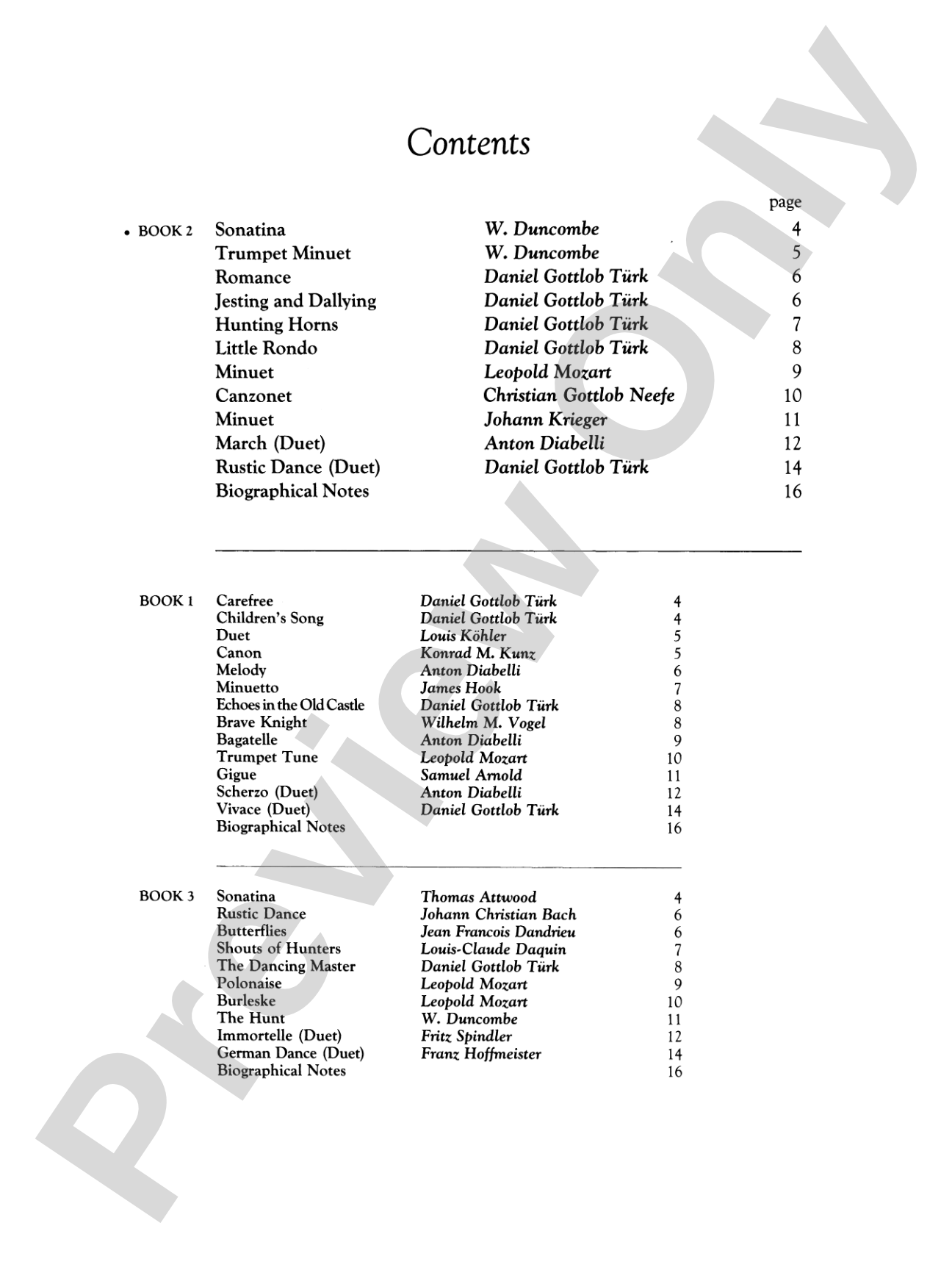 Minor Masters, Book 2: Original Keyboard Music from the 18th and 19th Centuries: Piano