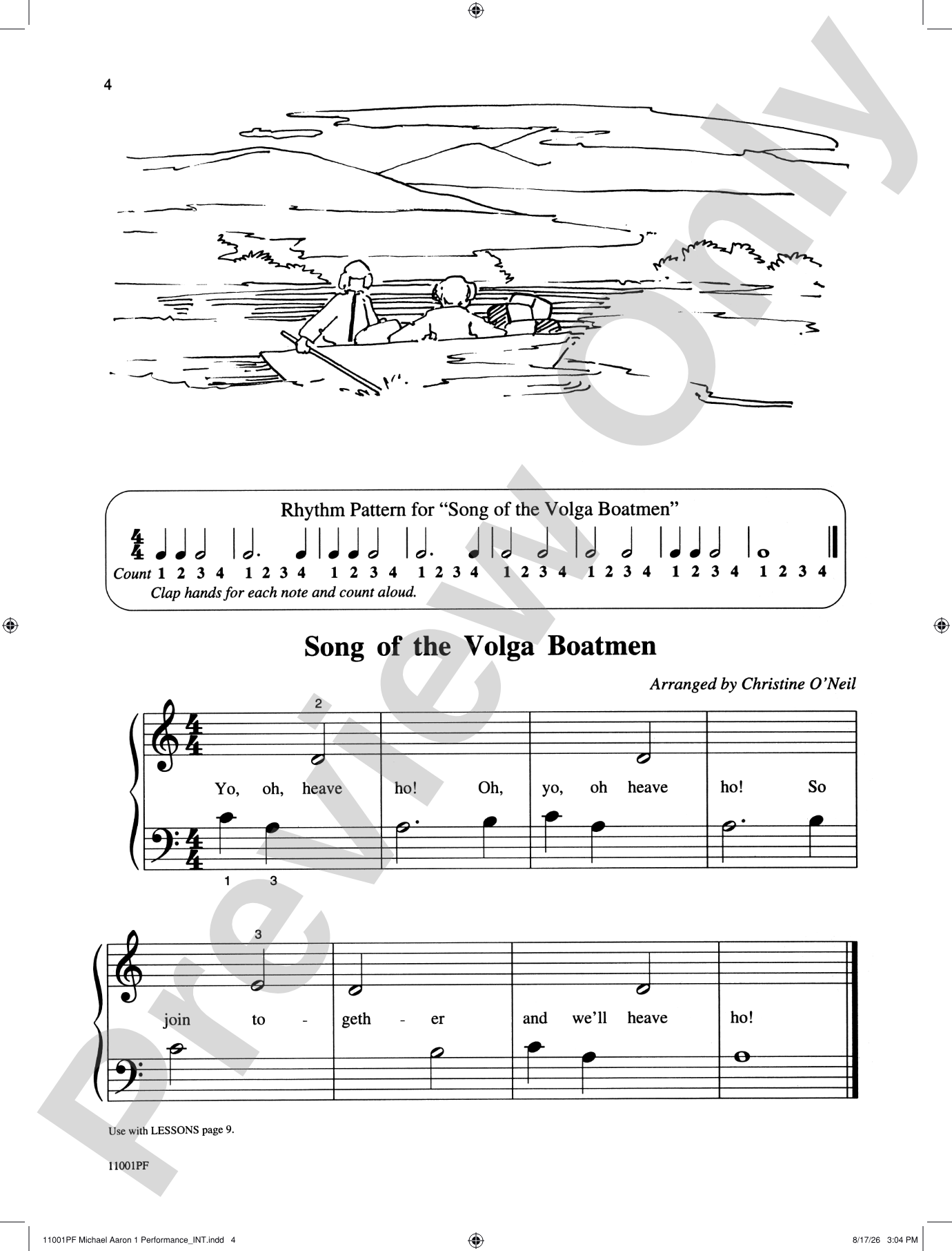 Michael Aaron Piano Course: Performance, Grade 1: Piano