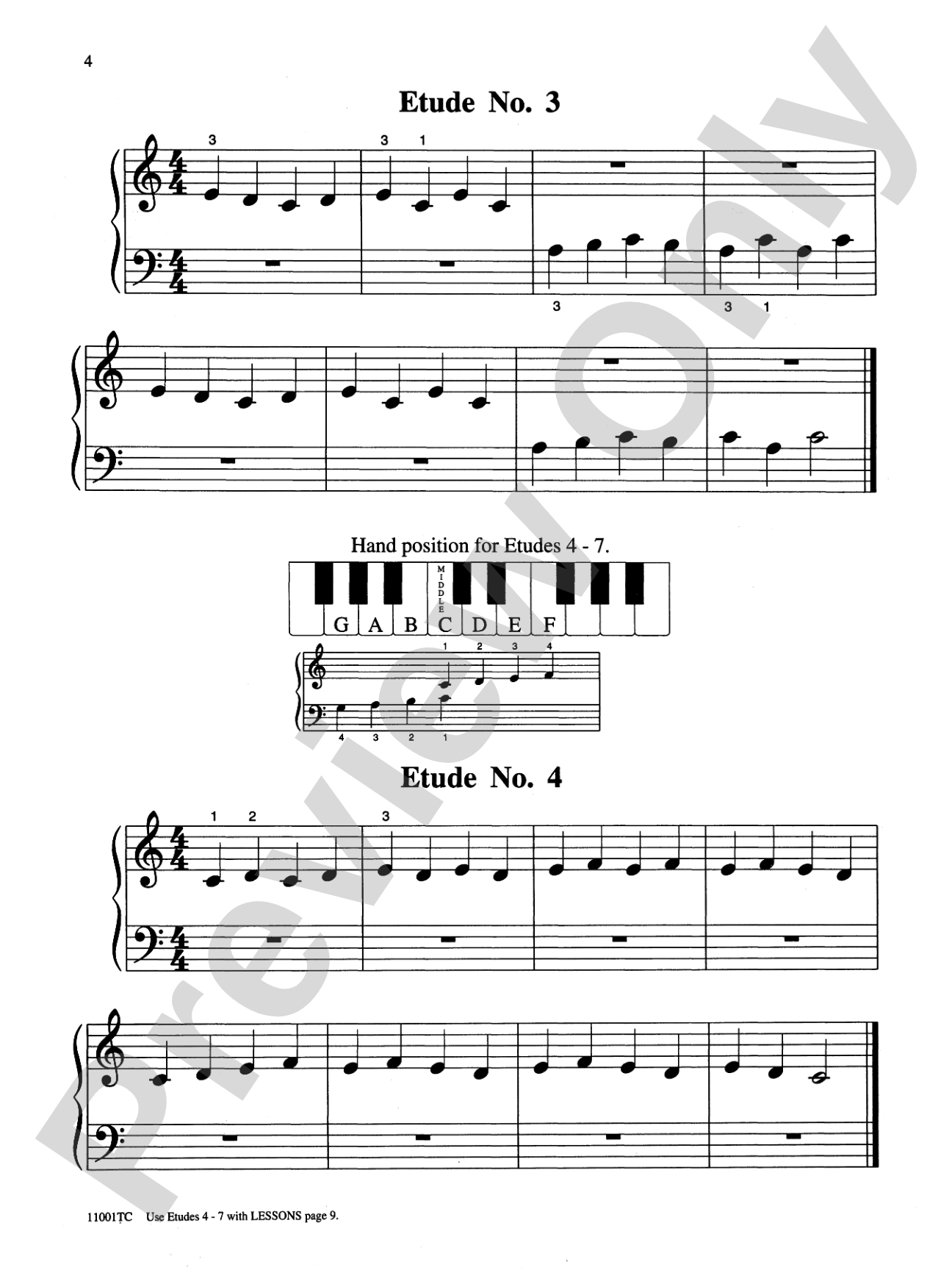 Michael Aaron Piano Course: Technic, Grade 1: Piano