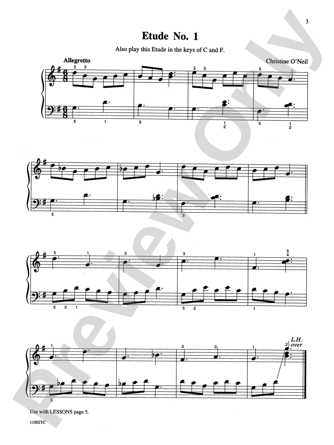 Michael Aaron Piano Course: Technic, Grade 2: Piano