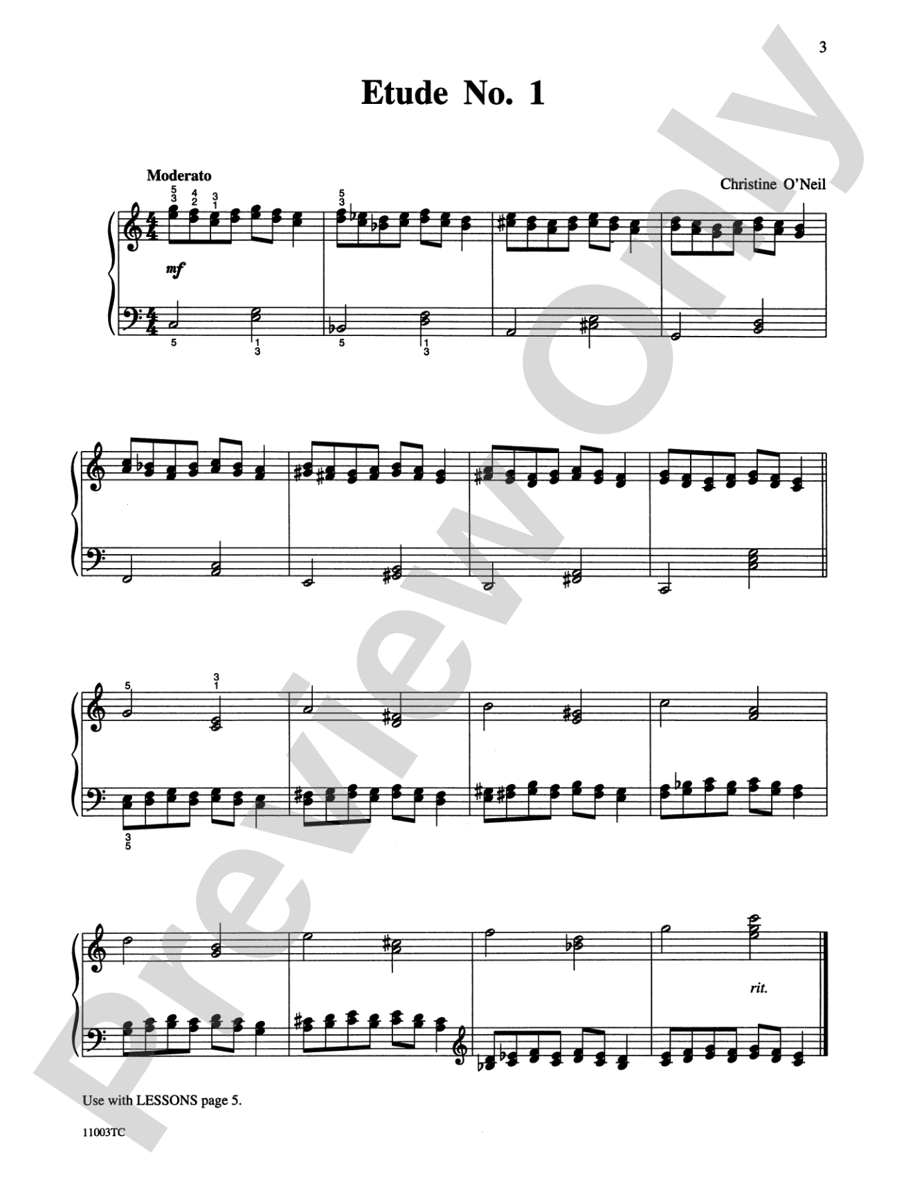 Michael Aaron Piano Course: Technic, Grade 3: Piano