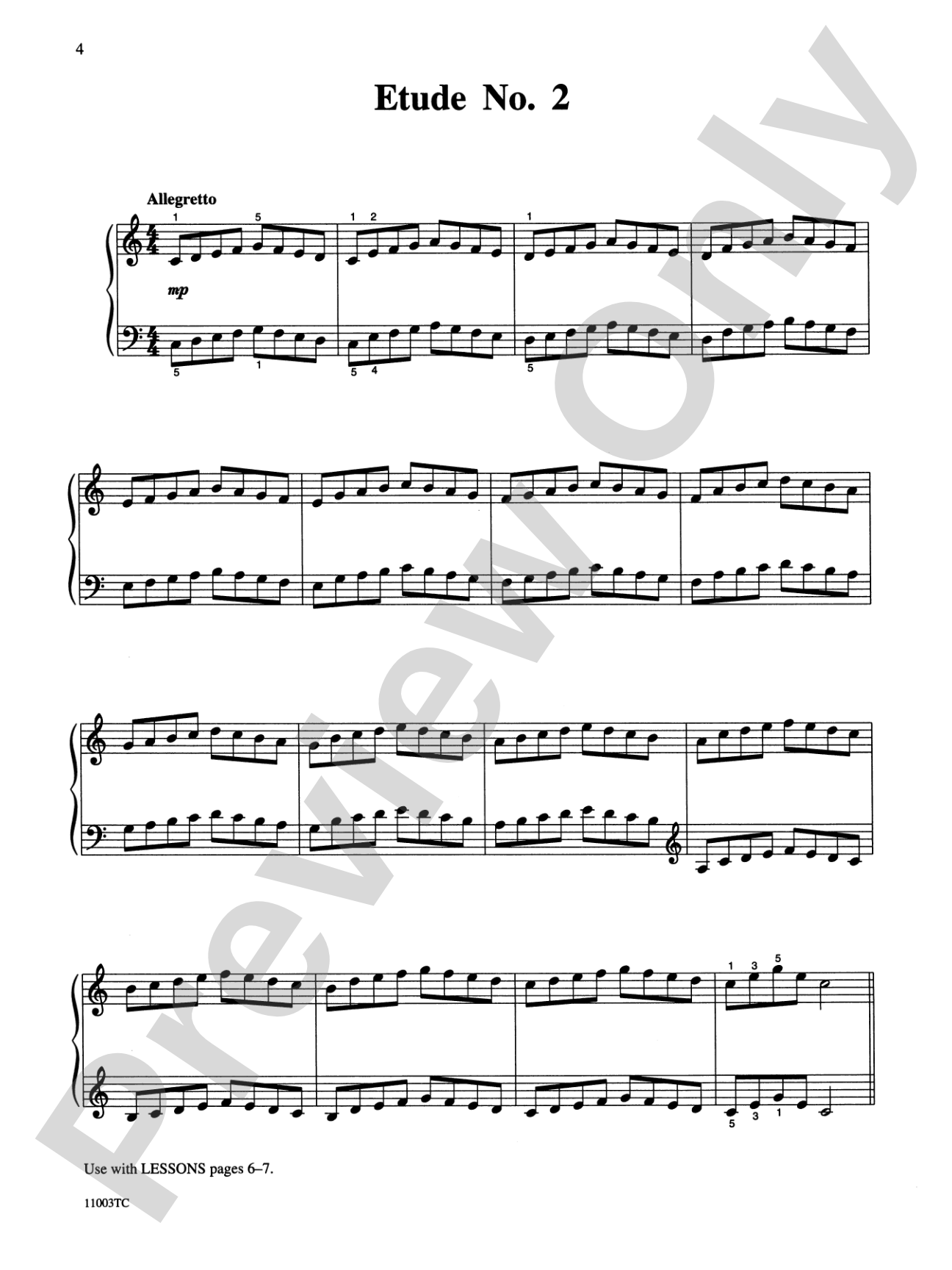 Michael Aaron Piano Course: Technic, Grade 3: Piano