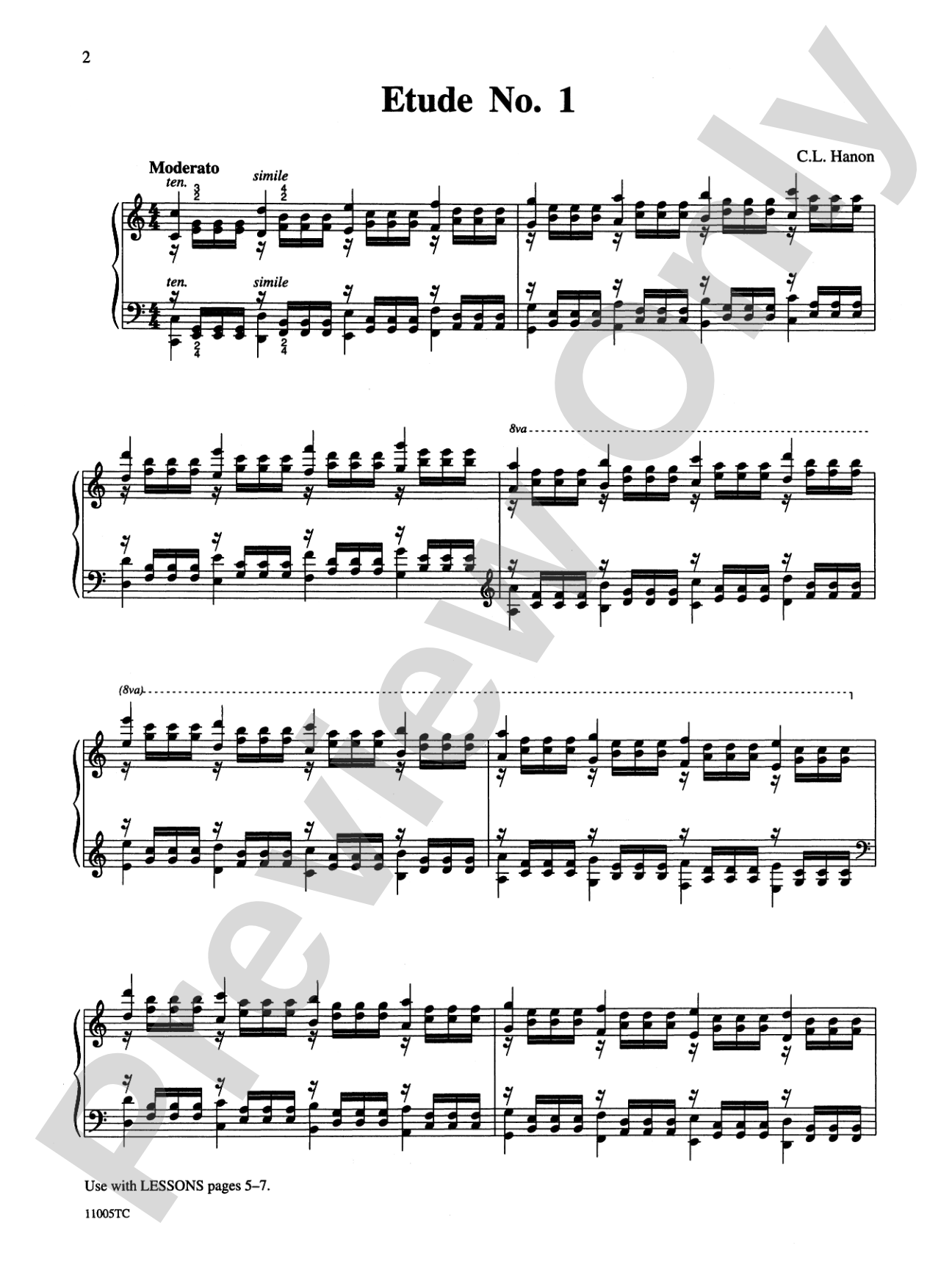 Michael Aaron Piano Course: Technic, Grade 5: Piano