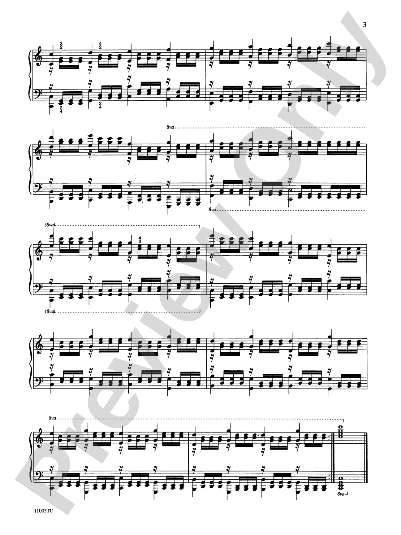 Michael Aaron Piano Course: Technic, Grade 5: Piano