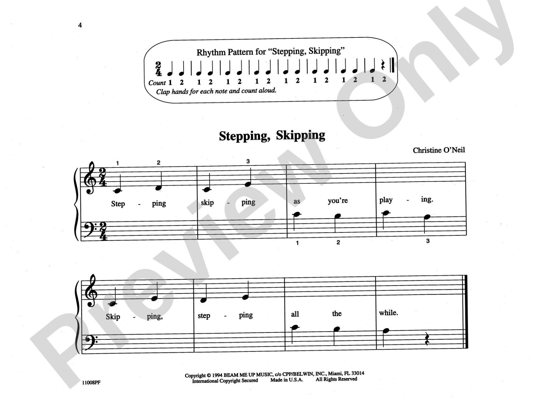 Michael Aaron Piano Course: Performance, Primer: Piano