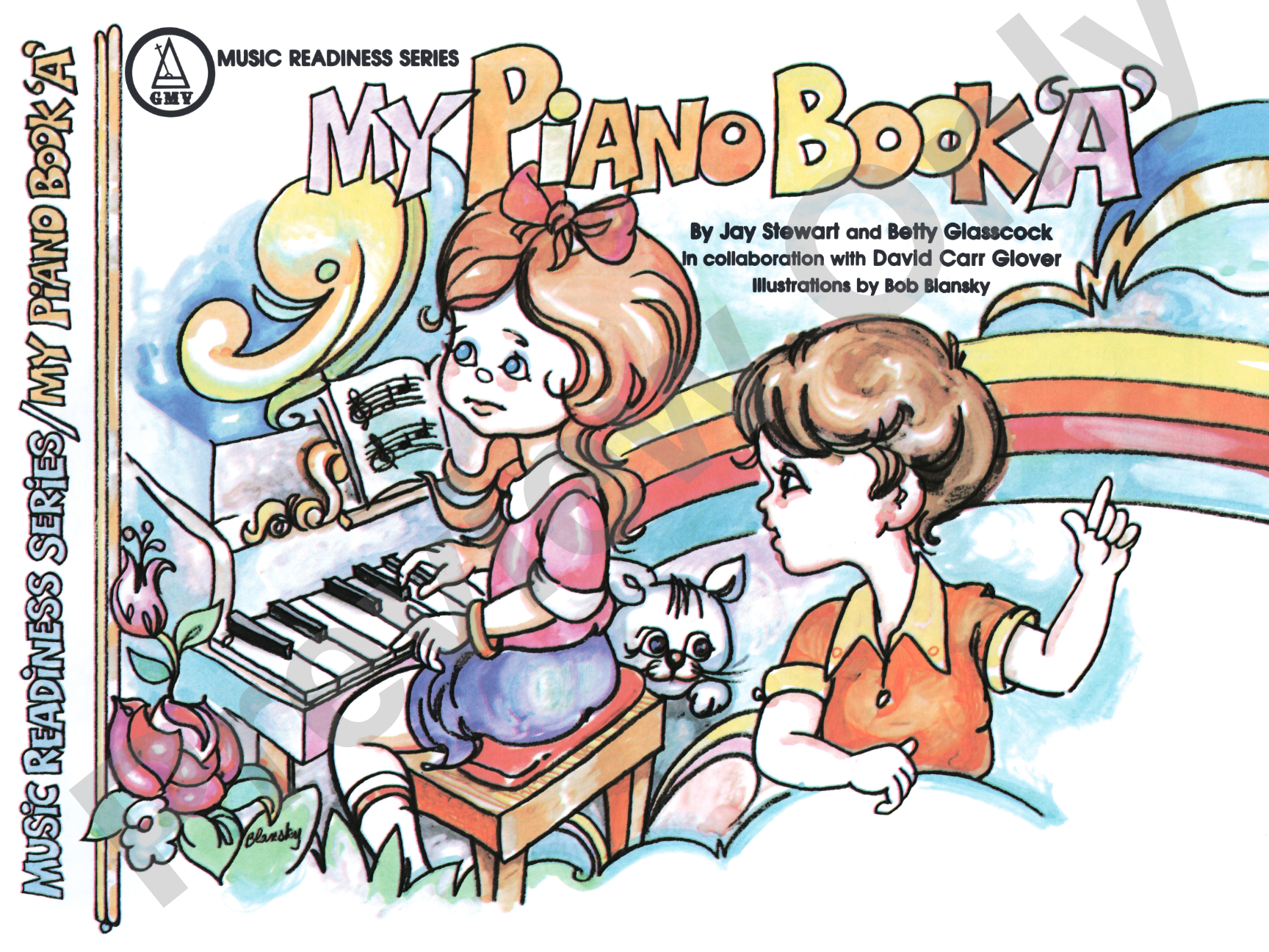 My Piano Book, Book A: in Full Color: Piano