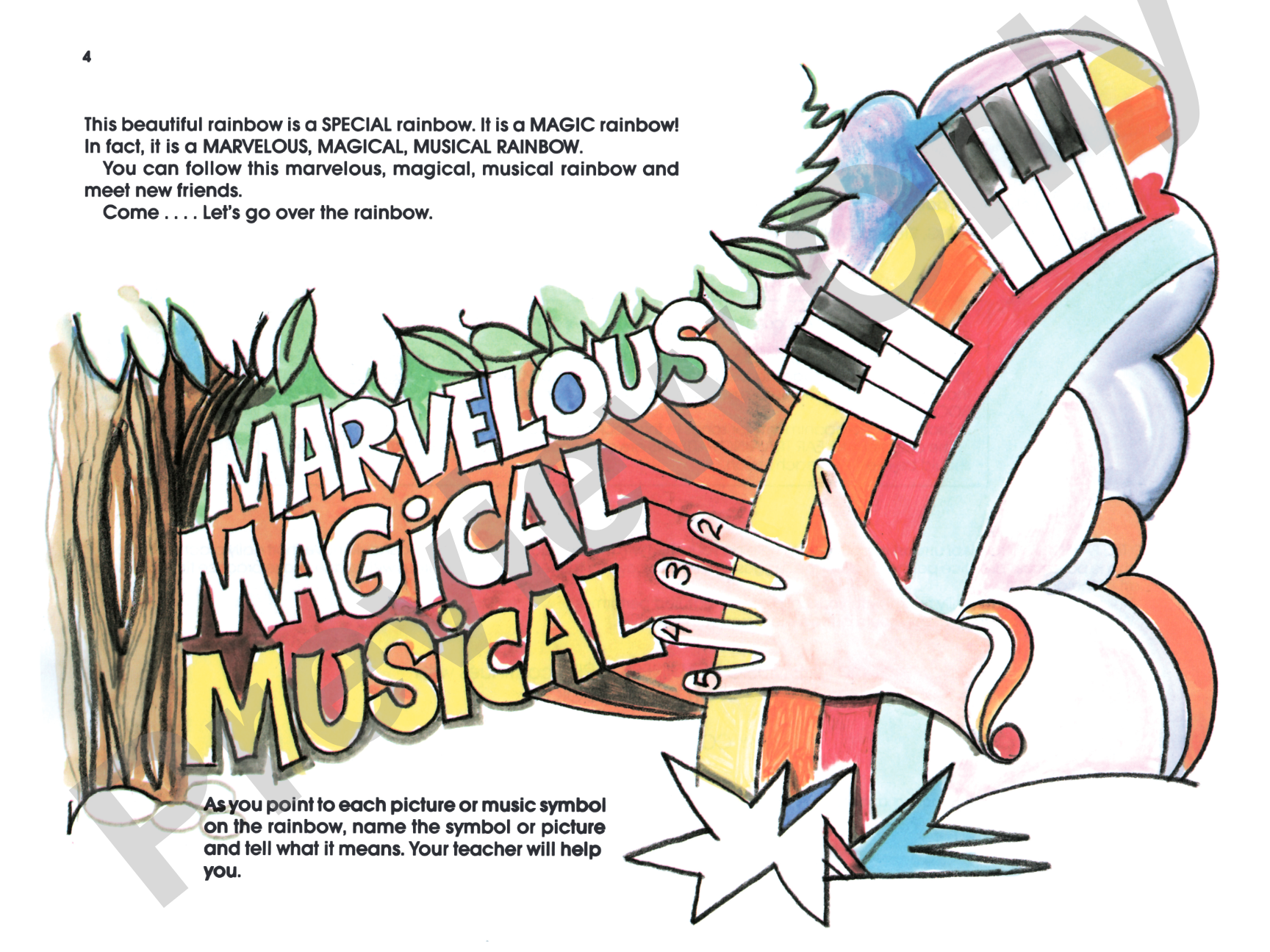 My Piano Book, Book A: in Full Color: Piano