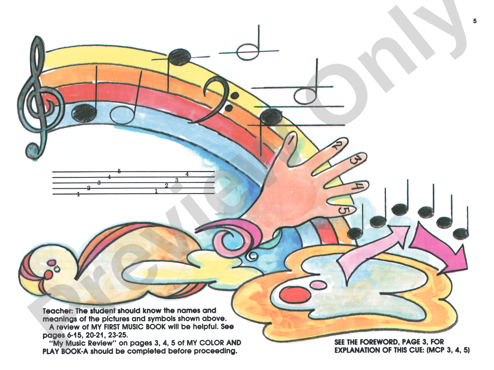 My Piano Book, Book A: in Full Color: Piano