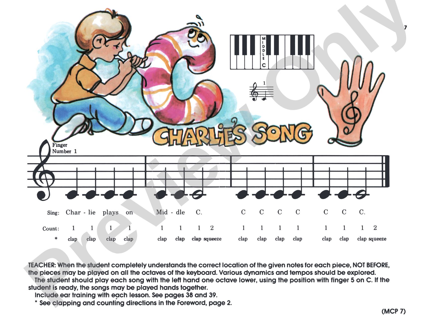 My Piano Book, Book A: in Full Color: Piano
