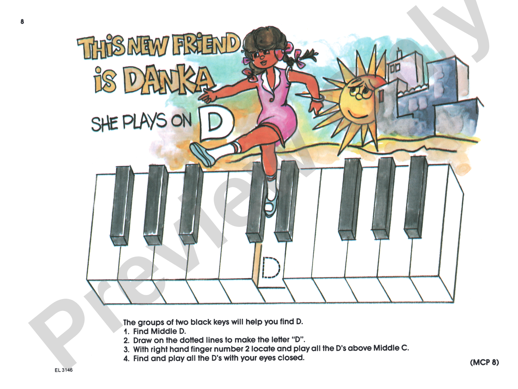 My Piano Book, Book A: in Full Color: Piano