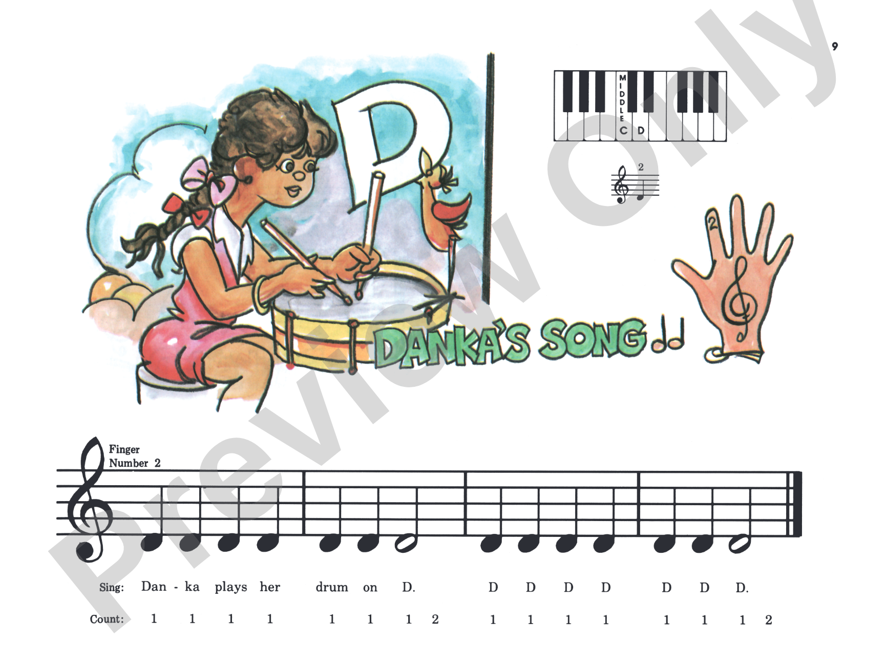 My Piano Book, Book A: in Full Color: Piano