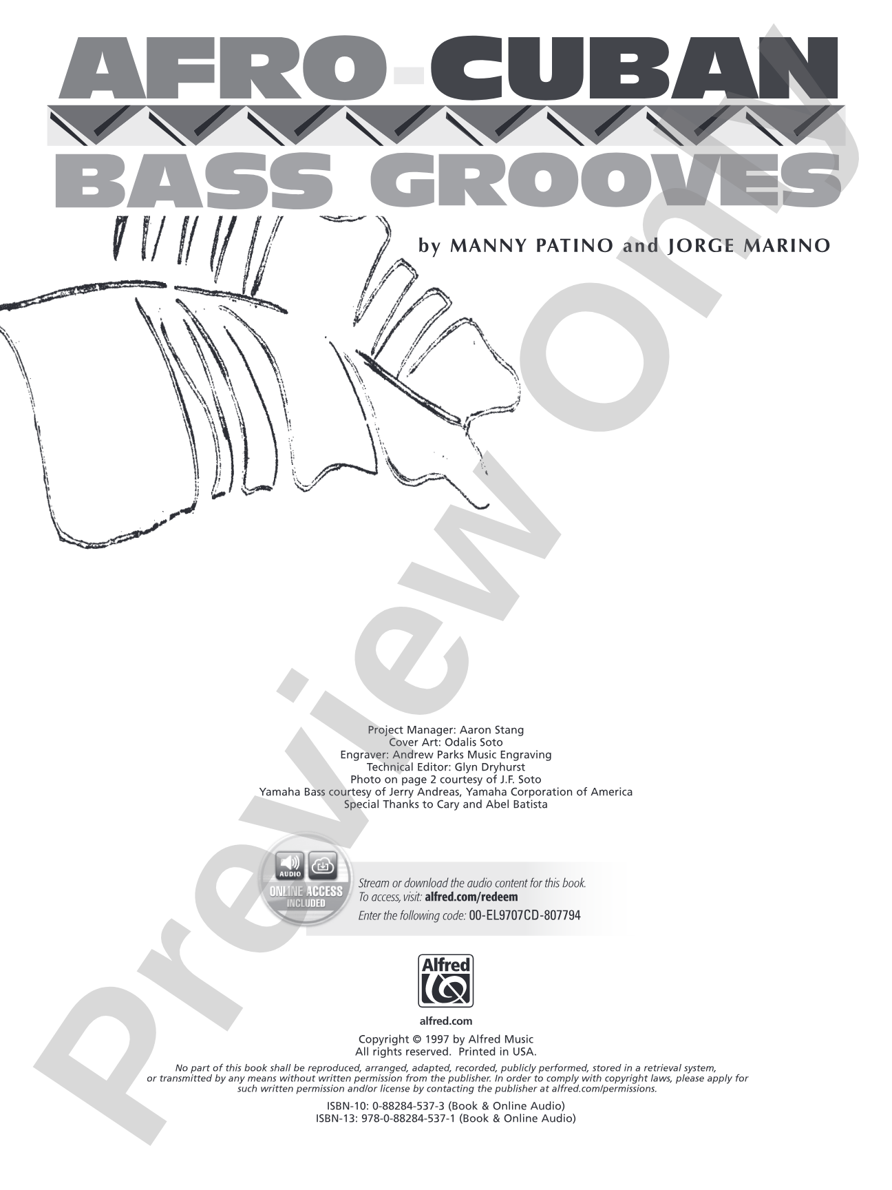 Afro-Cuban Bass Grooves