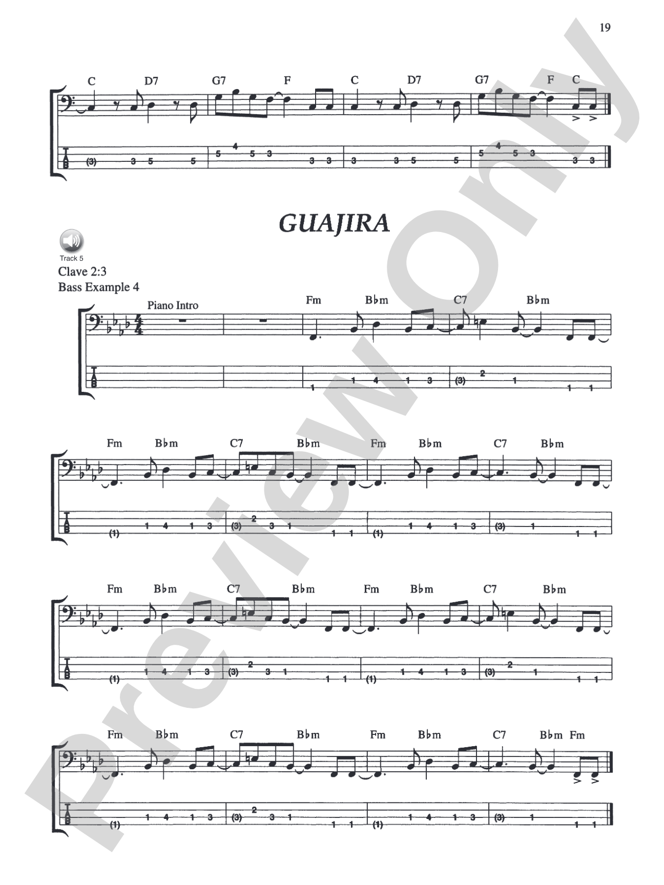 Afro-Cuban Bass Grooves