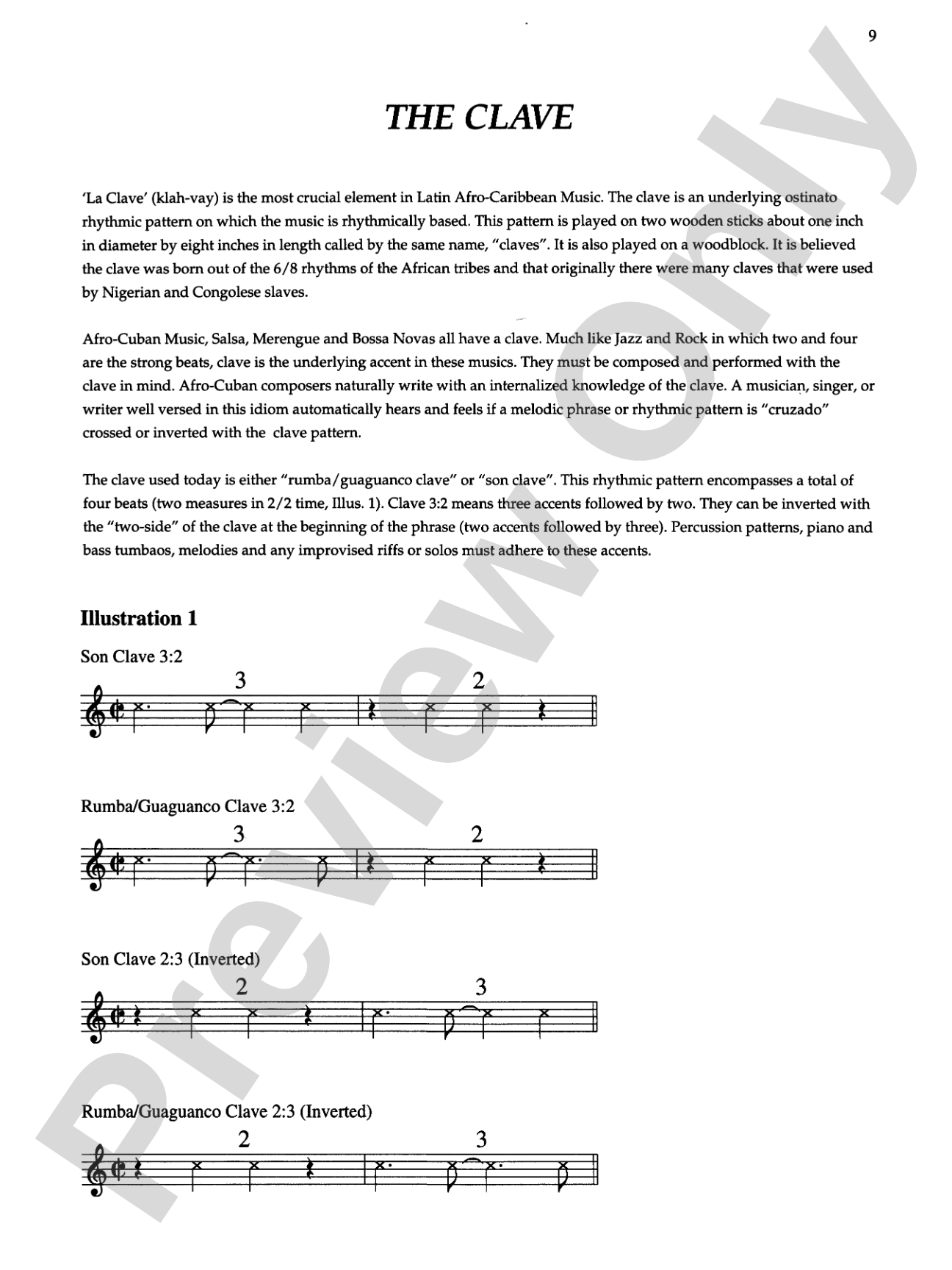 Afro-Cuban Bass Grooves