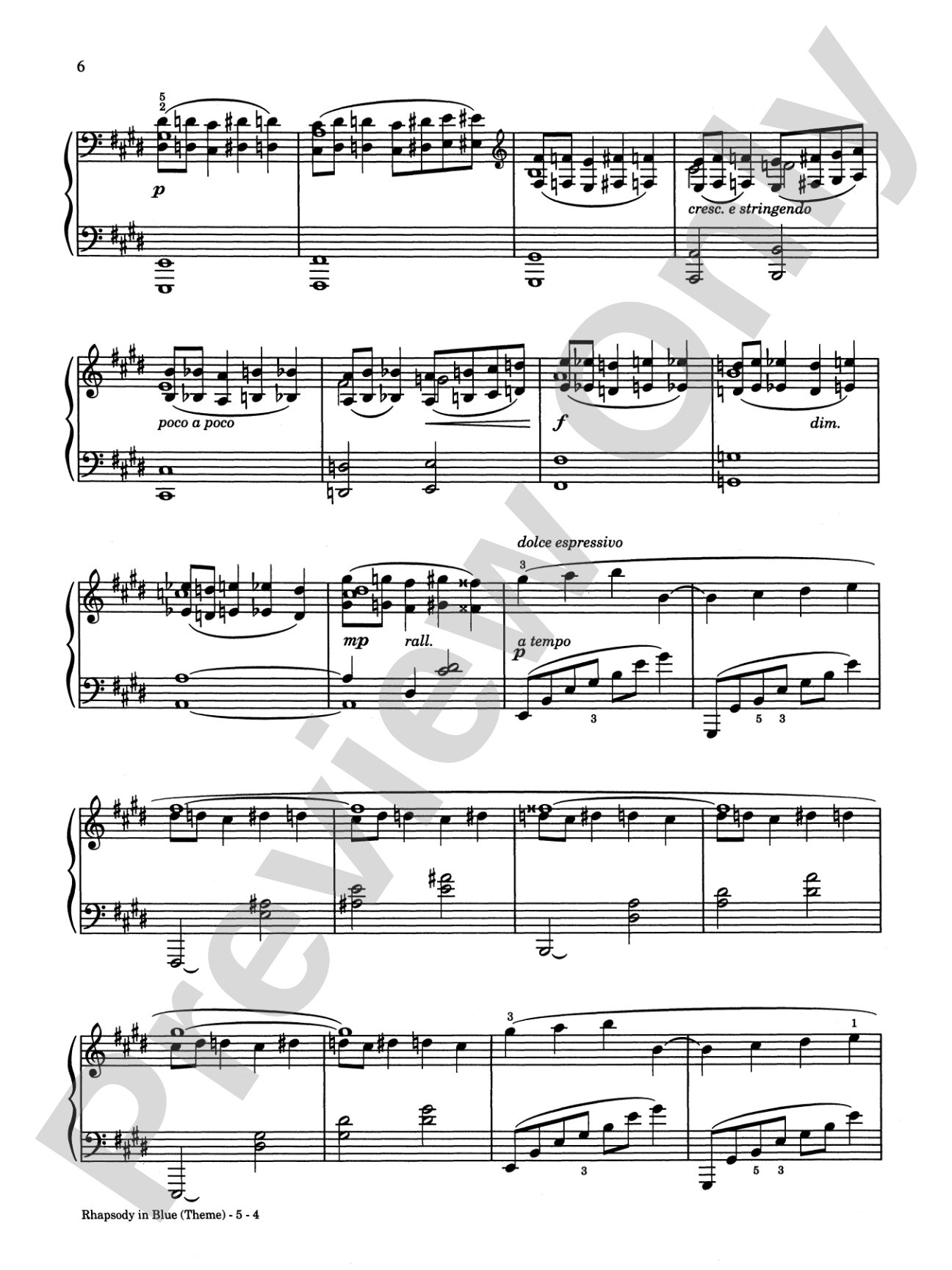 Rhapsody in Blue Plus 12 Masterpieces: Piano